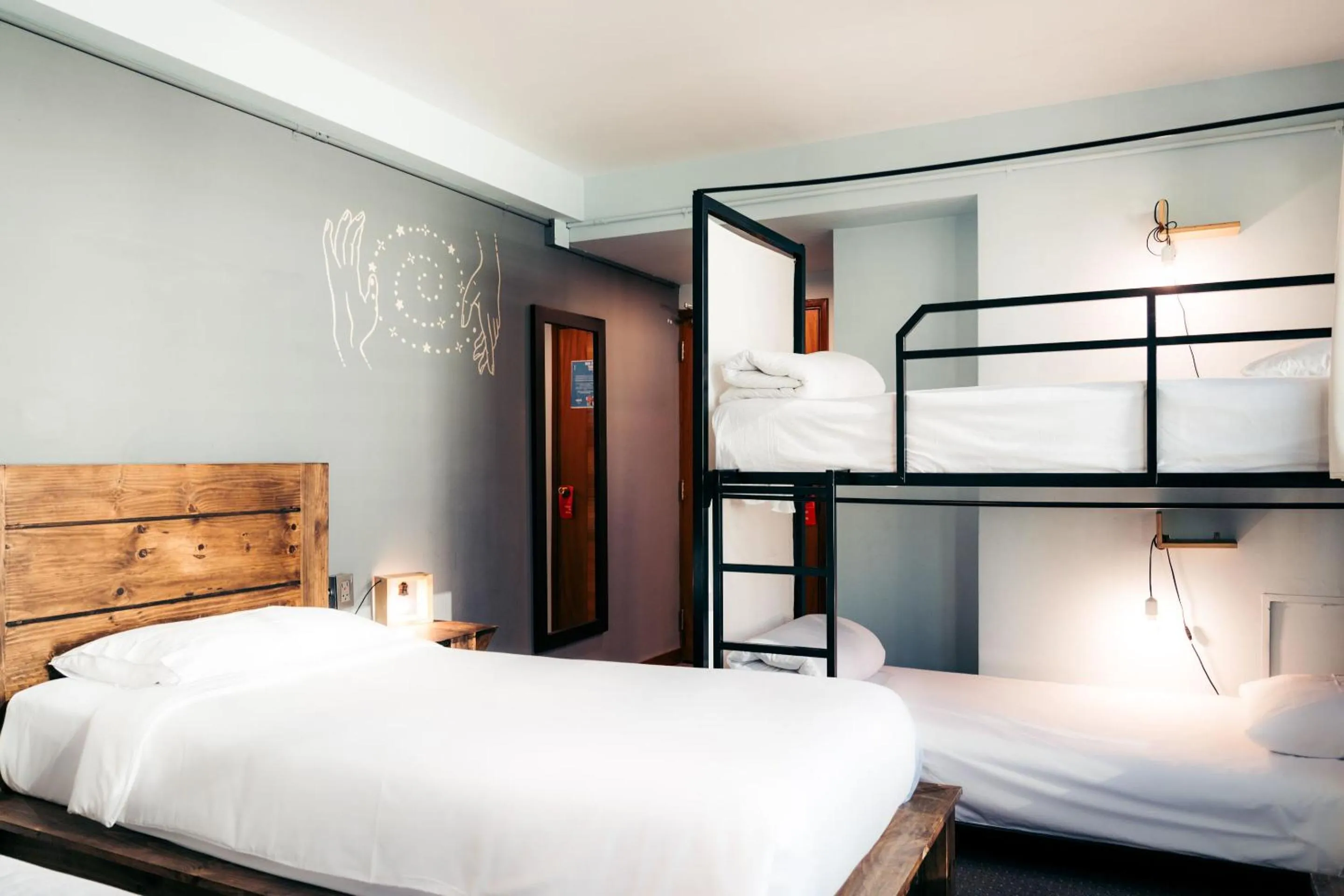 Bed in Selina La Paz