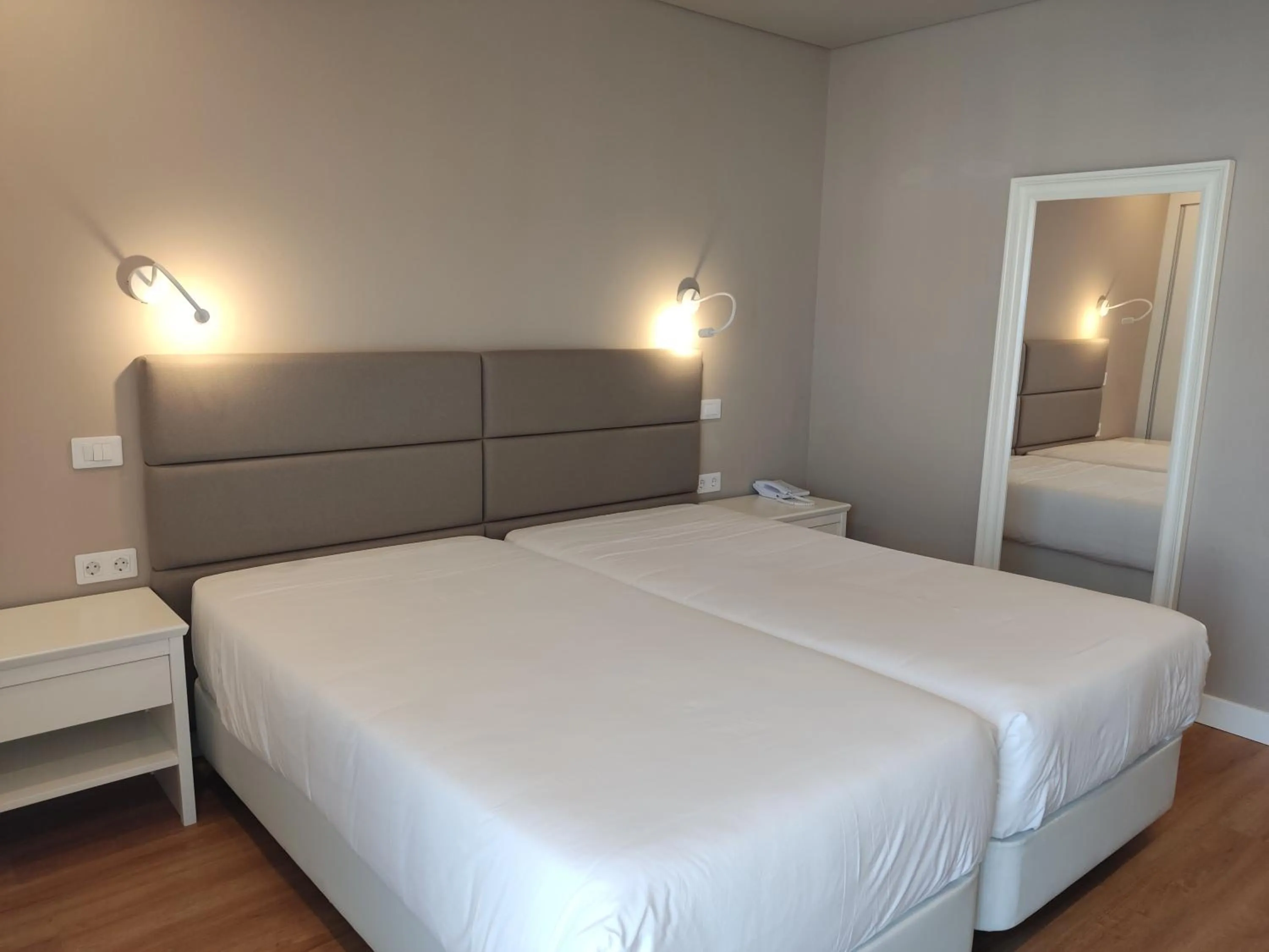 Bed in Hotel Cristal Caldas