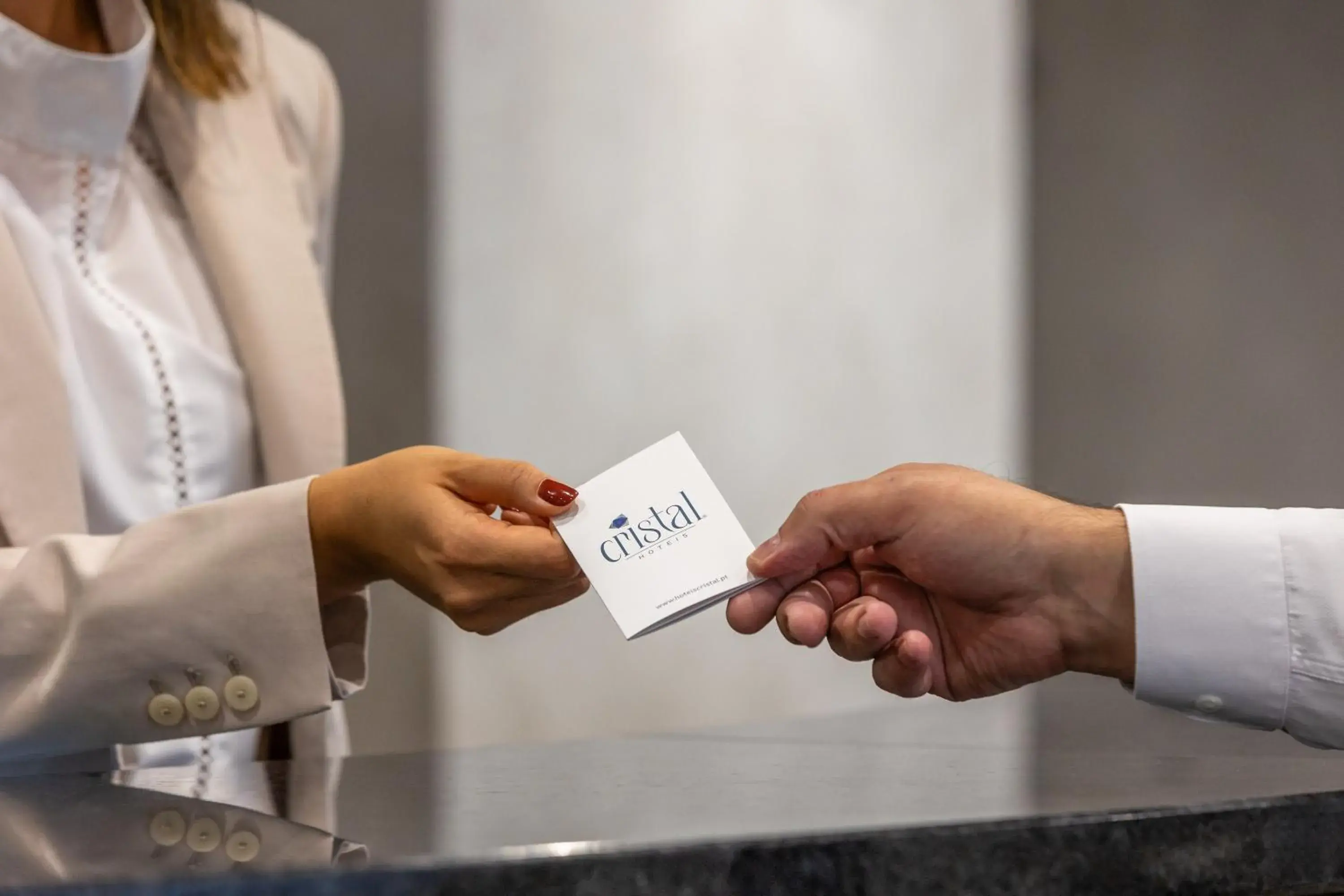 Lobby or reception in Hotel Cristal Caldas Lobby or reception in Hotel Cristal Caldas