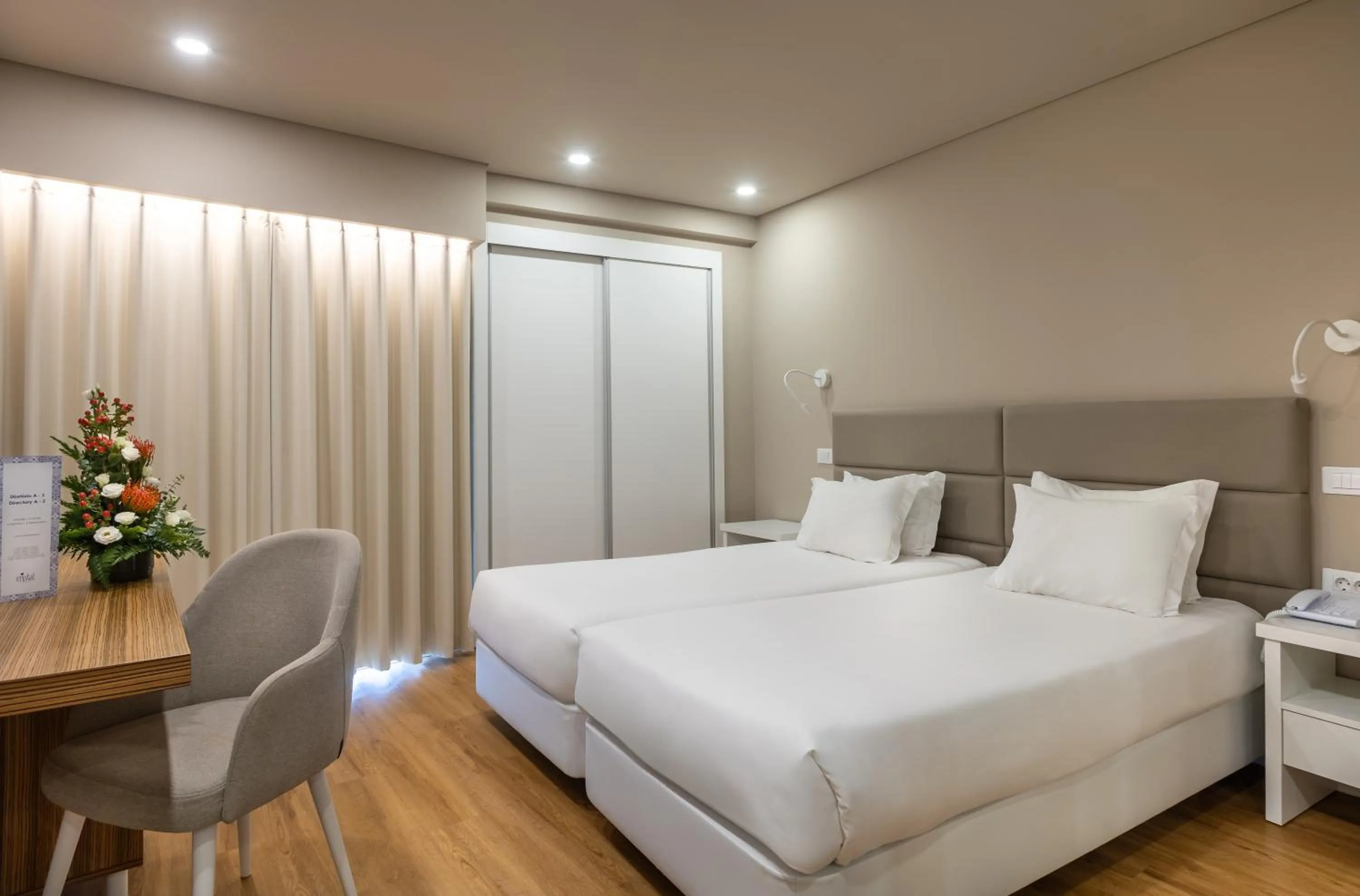 Decorative detail, Bed in Hotel Cristal Caldas