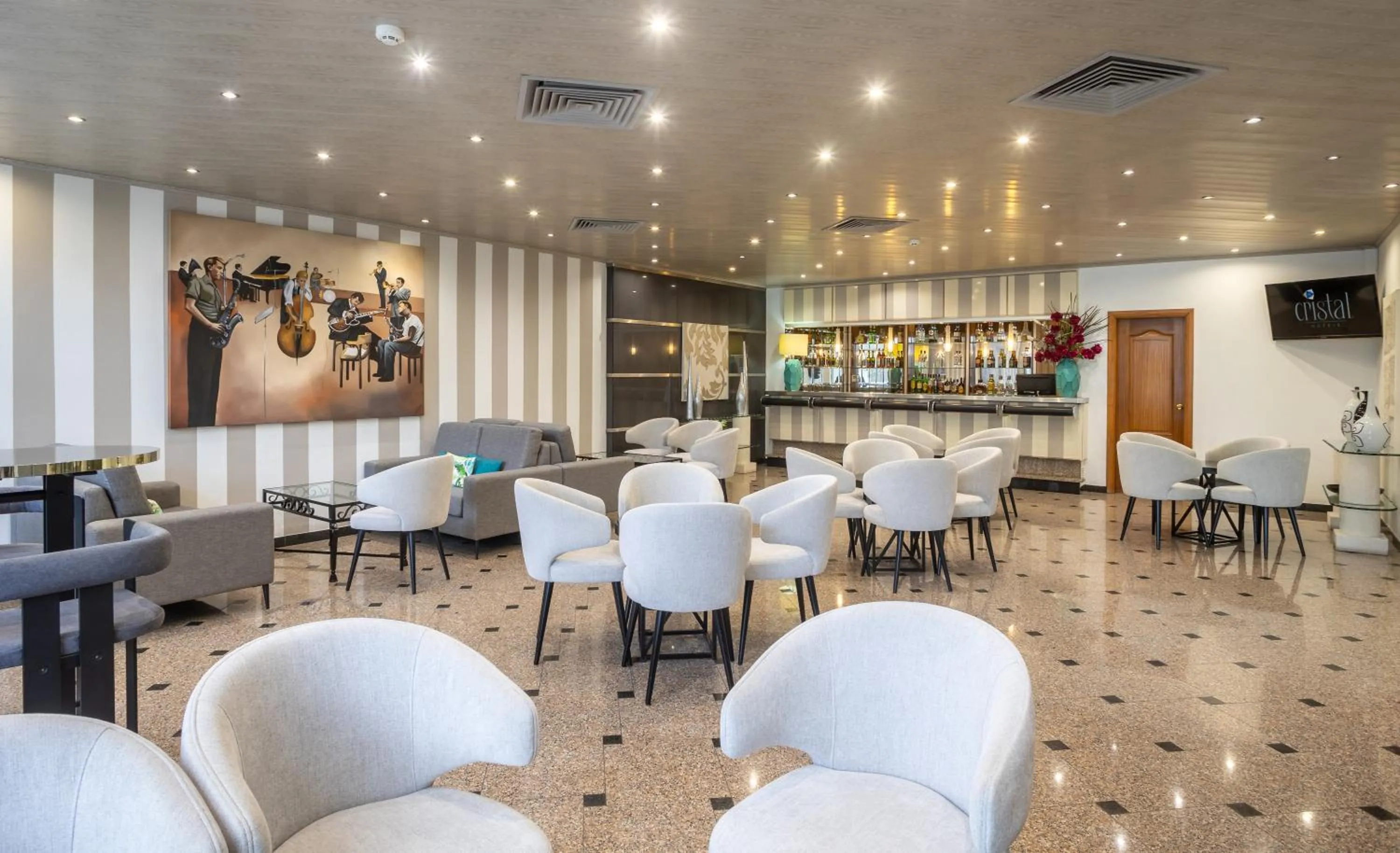 Lounge or bar in Hotel Cristal Caldas