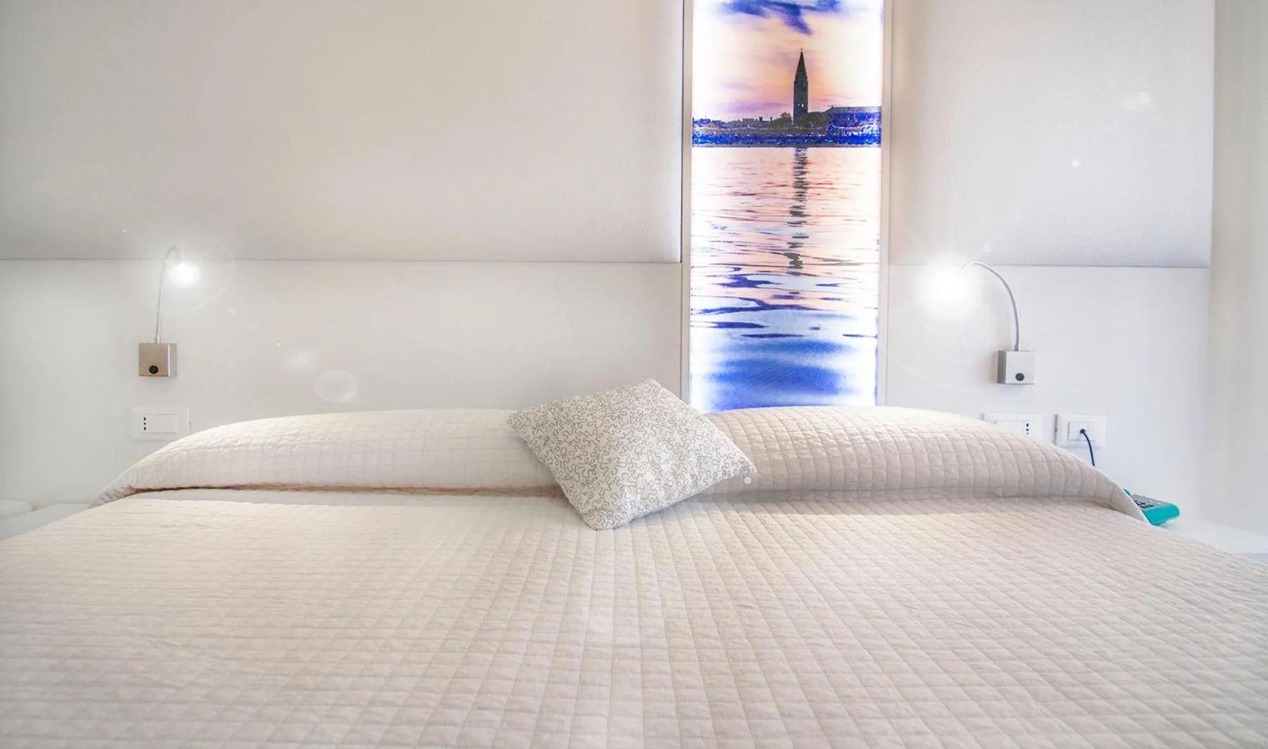 Bed in Hotel Antoniana