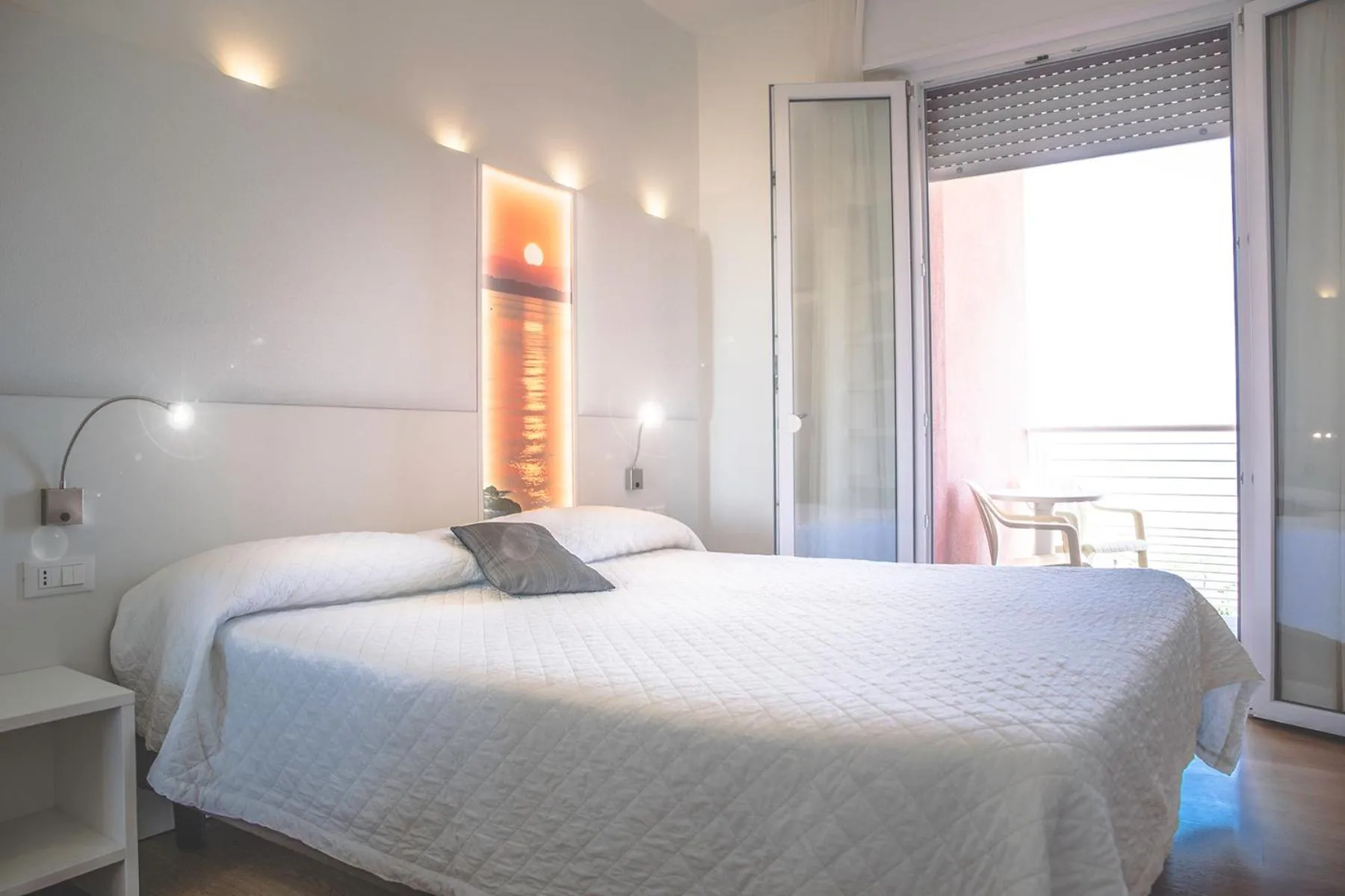 Bed in Hotel Antoniana