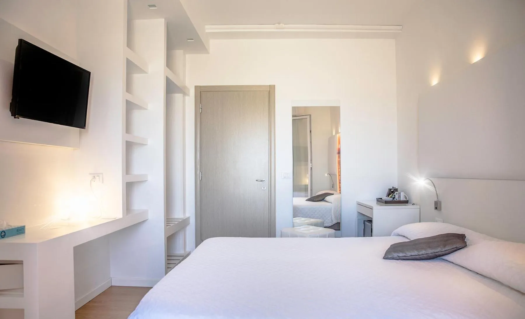 Bed in Hotel Antoniana