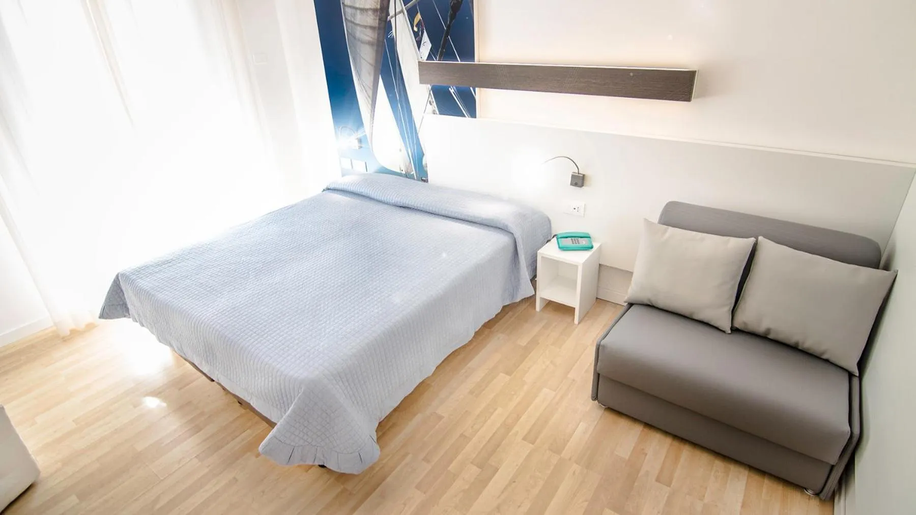 Bed in Hotel Antoniana