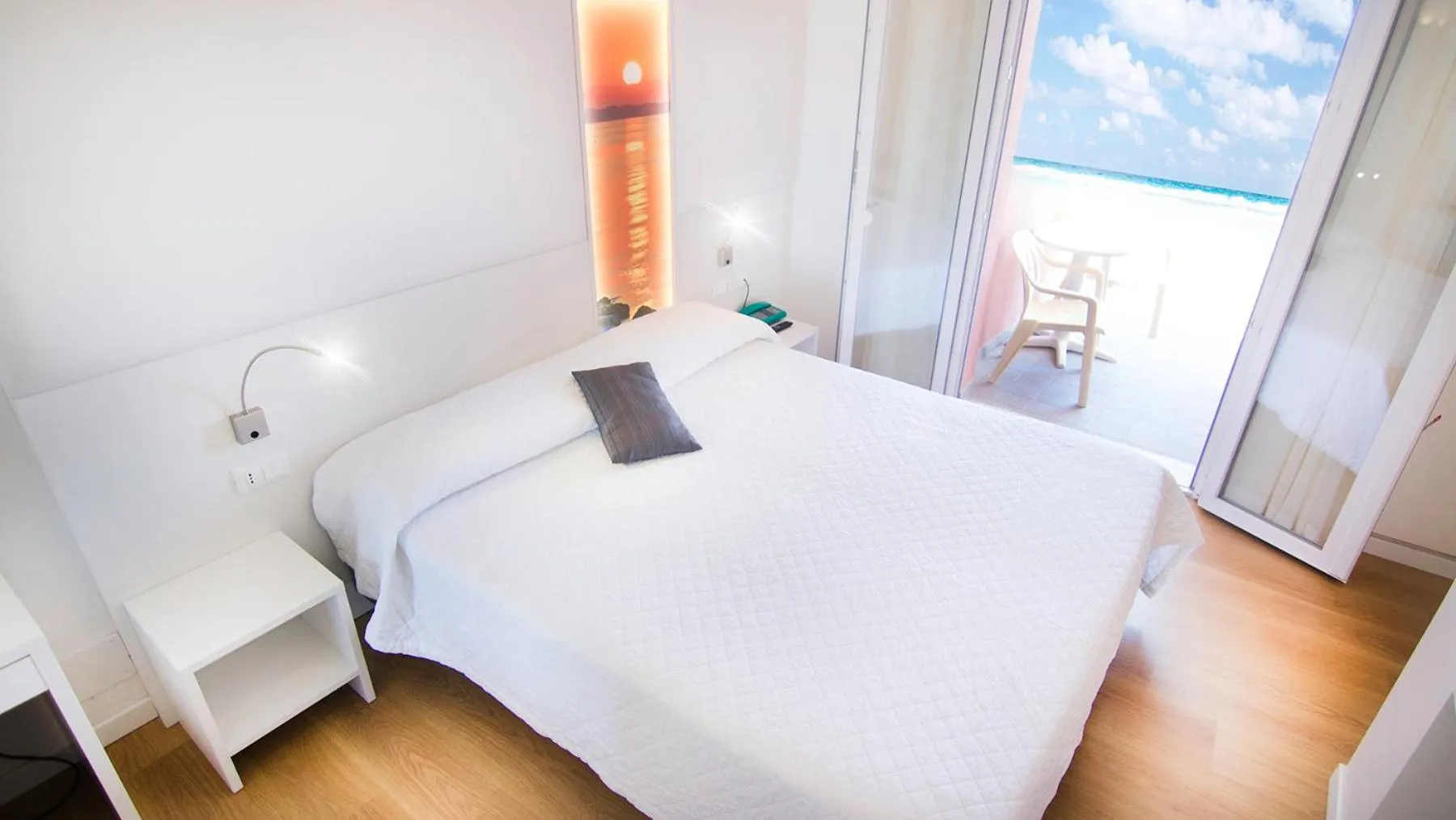 Bed in Hotel Antoniana