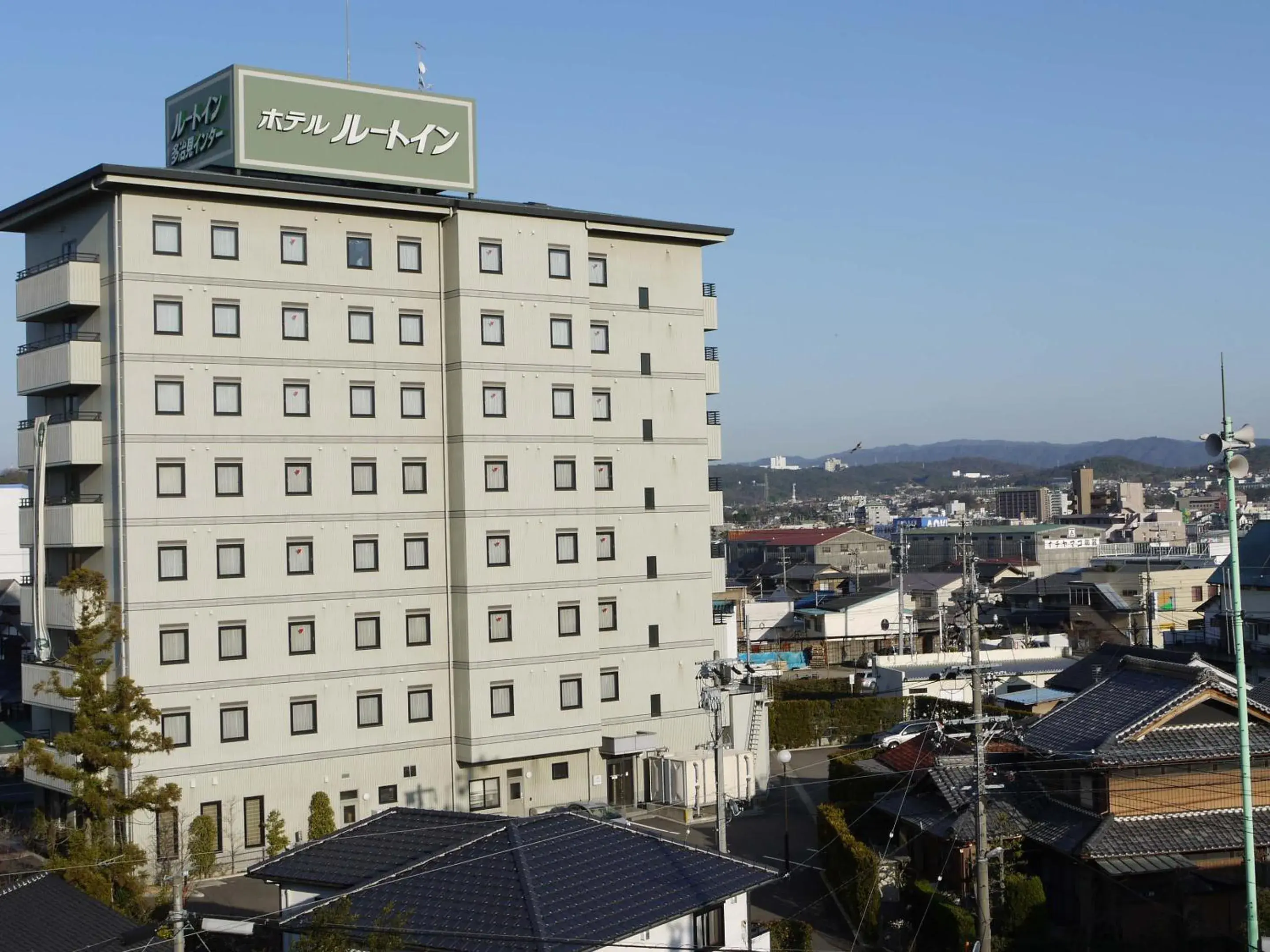 Property building in Hotel Route-Inn Tajimi Inter Property building in Hotel Route-Inn Tajimi Inter