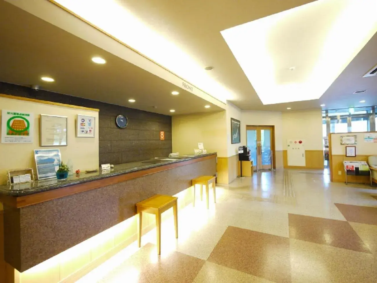 Lobby or reception in Hotel Route-Inn Tajimi Inter Lobby or reception in Hotel Route-Inn Tajimi Inter