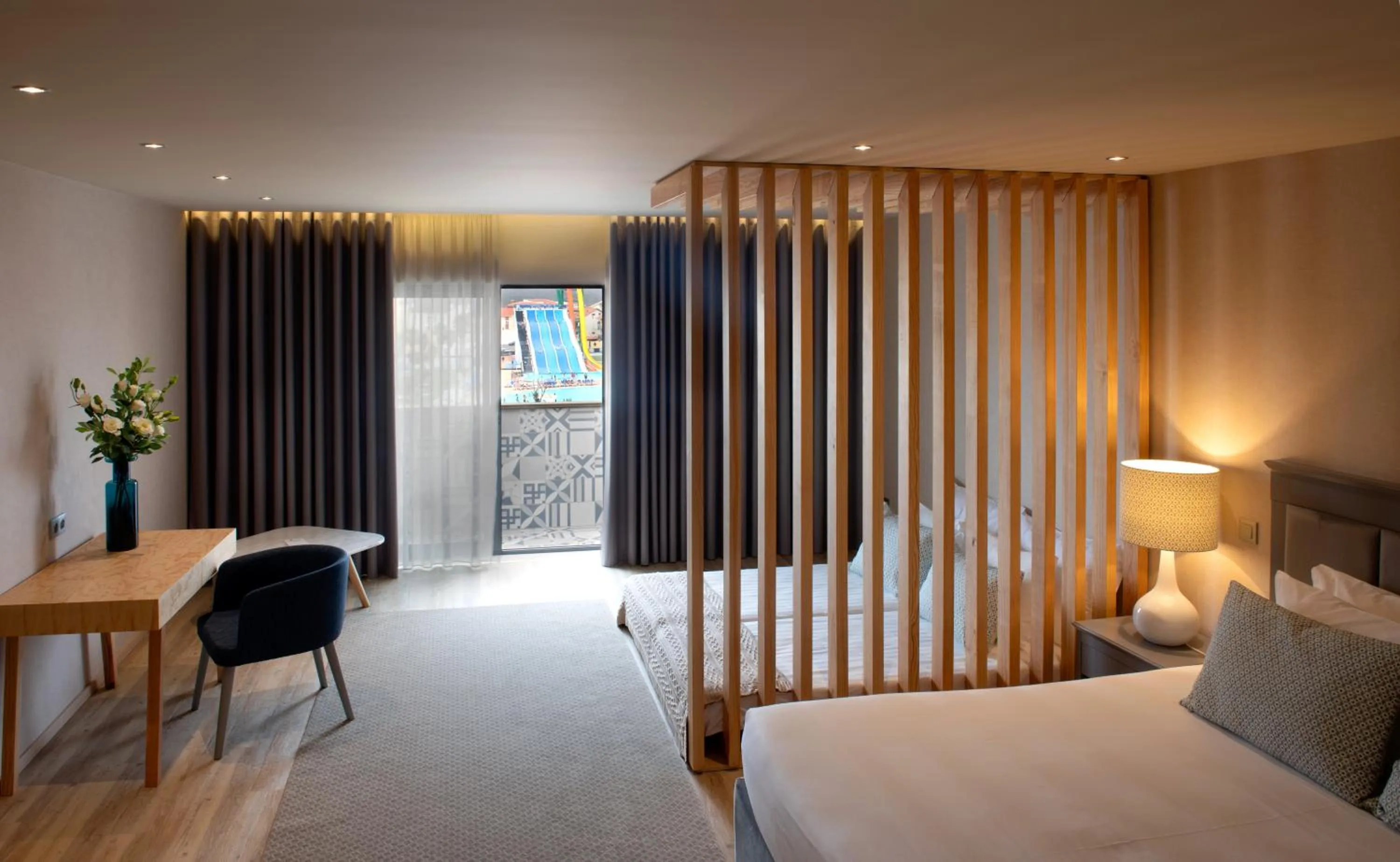 Bed in Hotel Cristal Vieira Praia & SPA