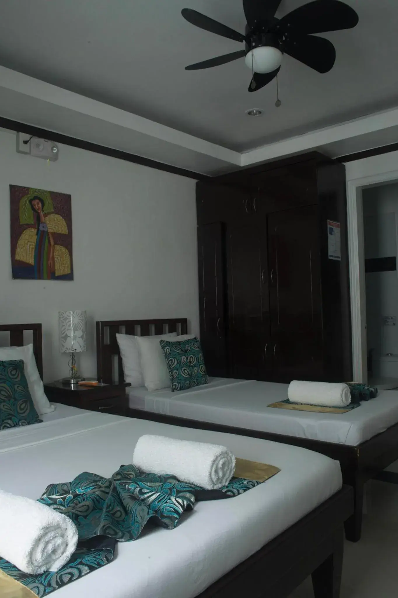 Bed in Isla Gecko Resort Bed in Isla Gecko Resort