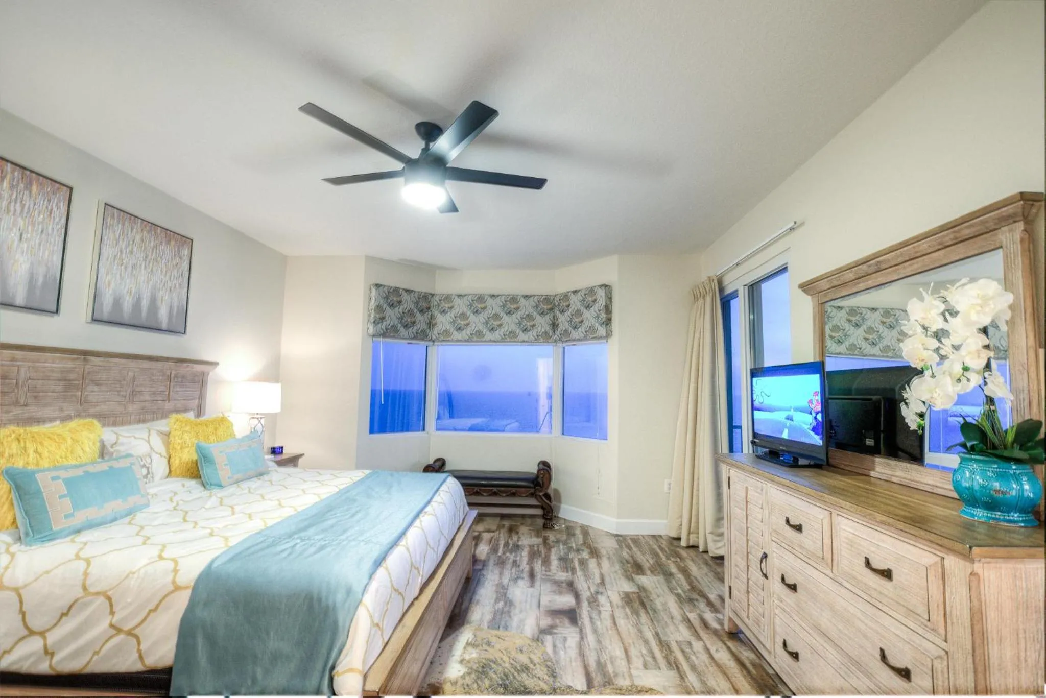 Bed in Tidewater Beach Resort 2302 By Aneliya