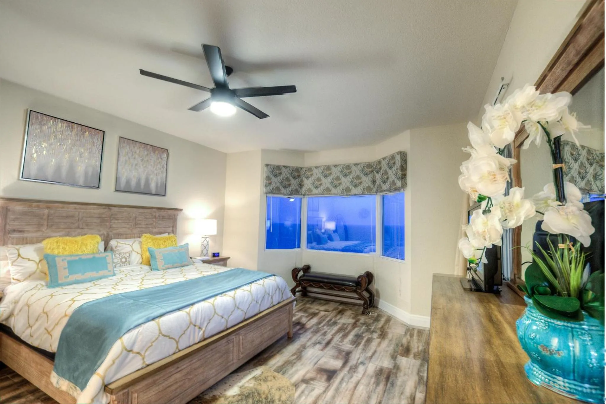 Bedroom, Bed in Tidewater Beach Resort 2302 By Aneliya
