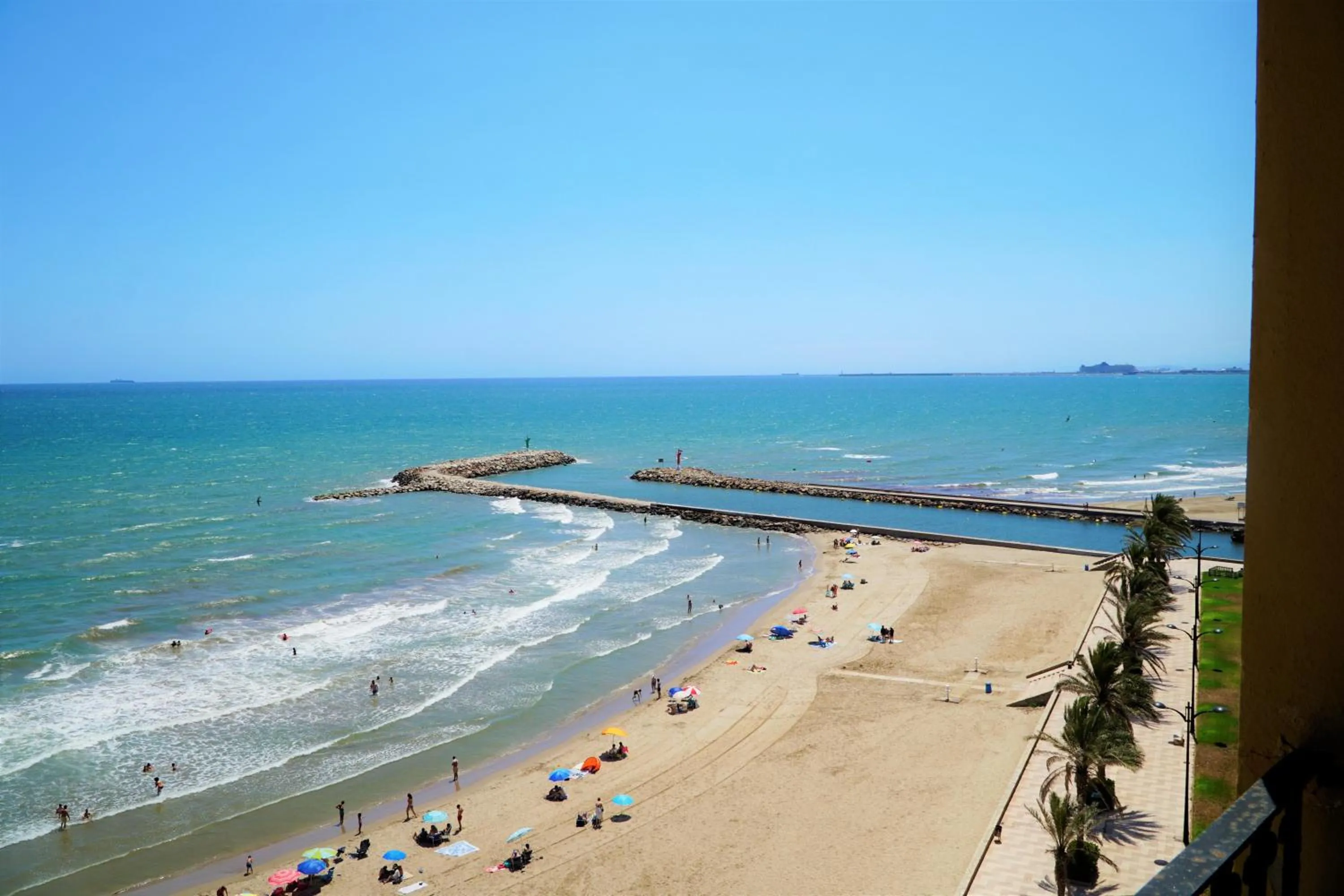 Balcony/Terrace in Sea You Apartamentos Valencia Port Saplaya