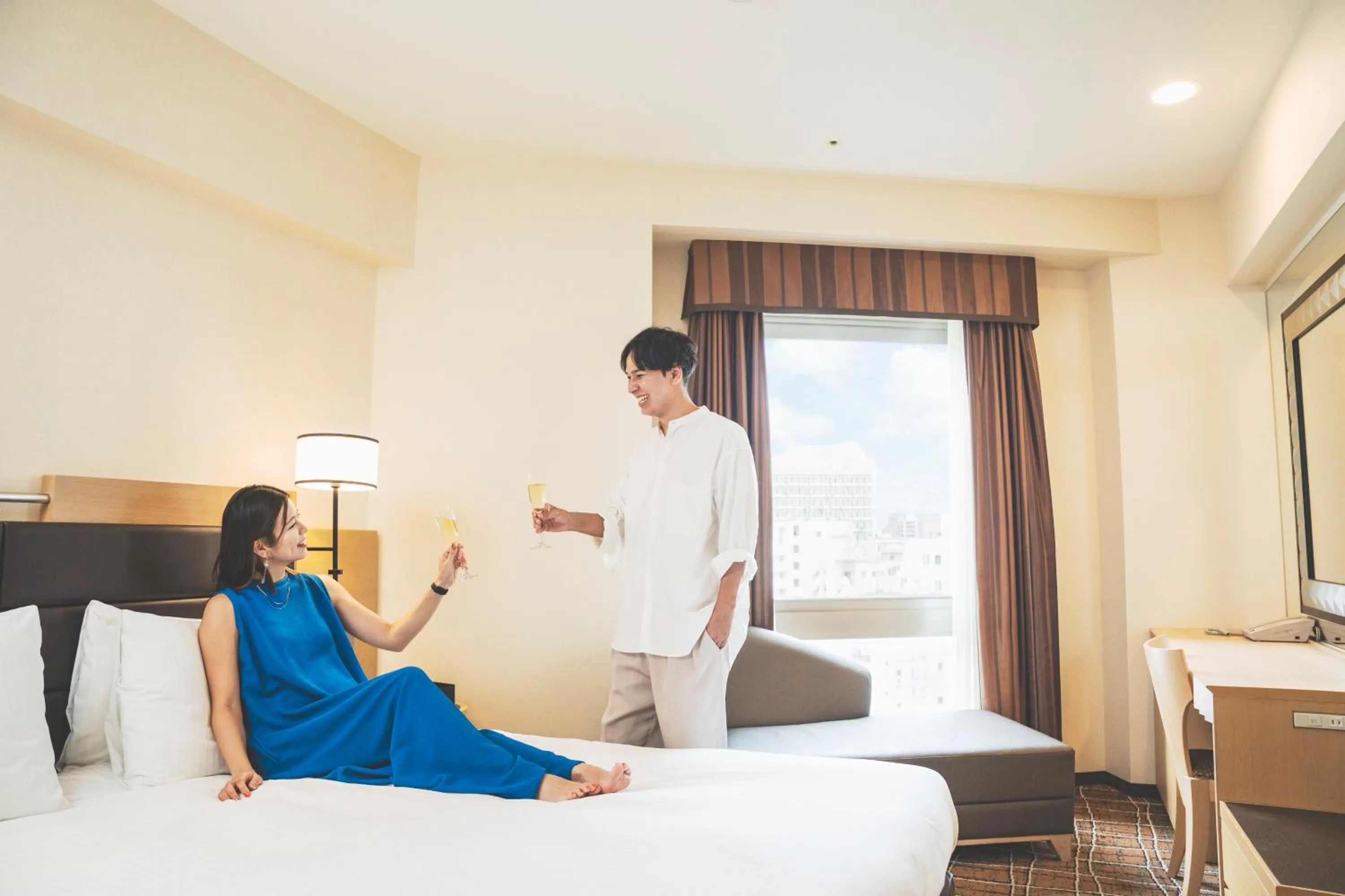 Photo of the whole room, Bed in DoubleTree by Hilton Naha