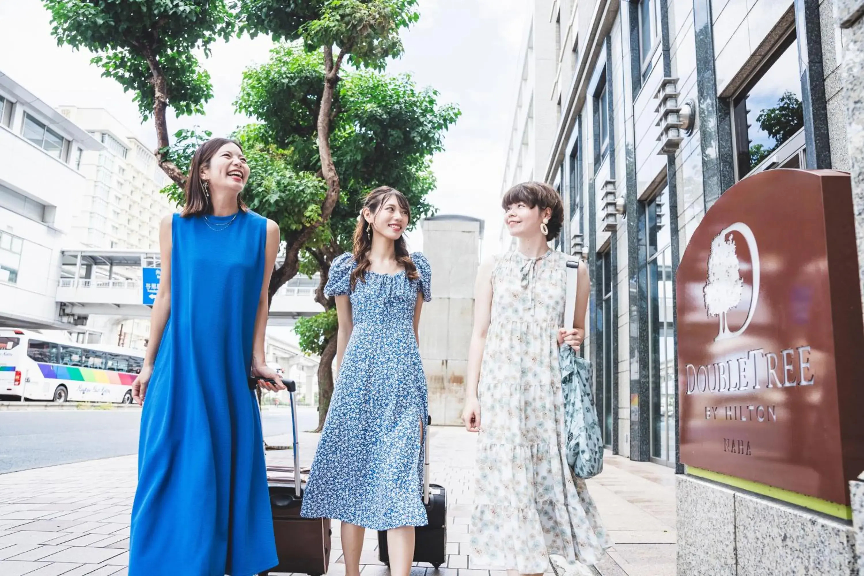 Facade/entrance in DoubleTree by Hilton Naha Facade/entrance in DoubleTree by Hilton Naha