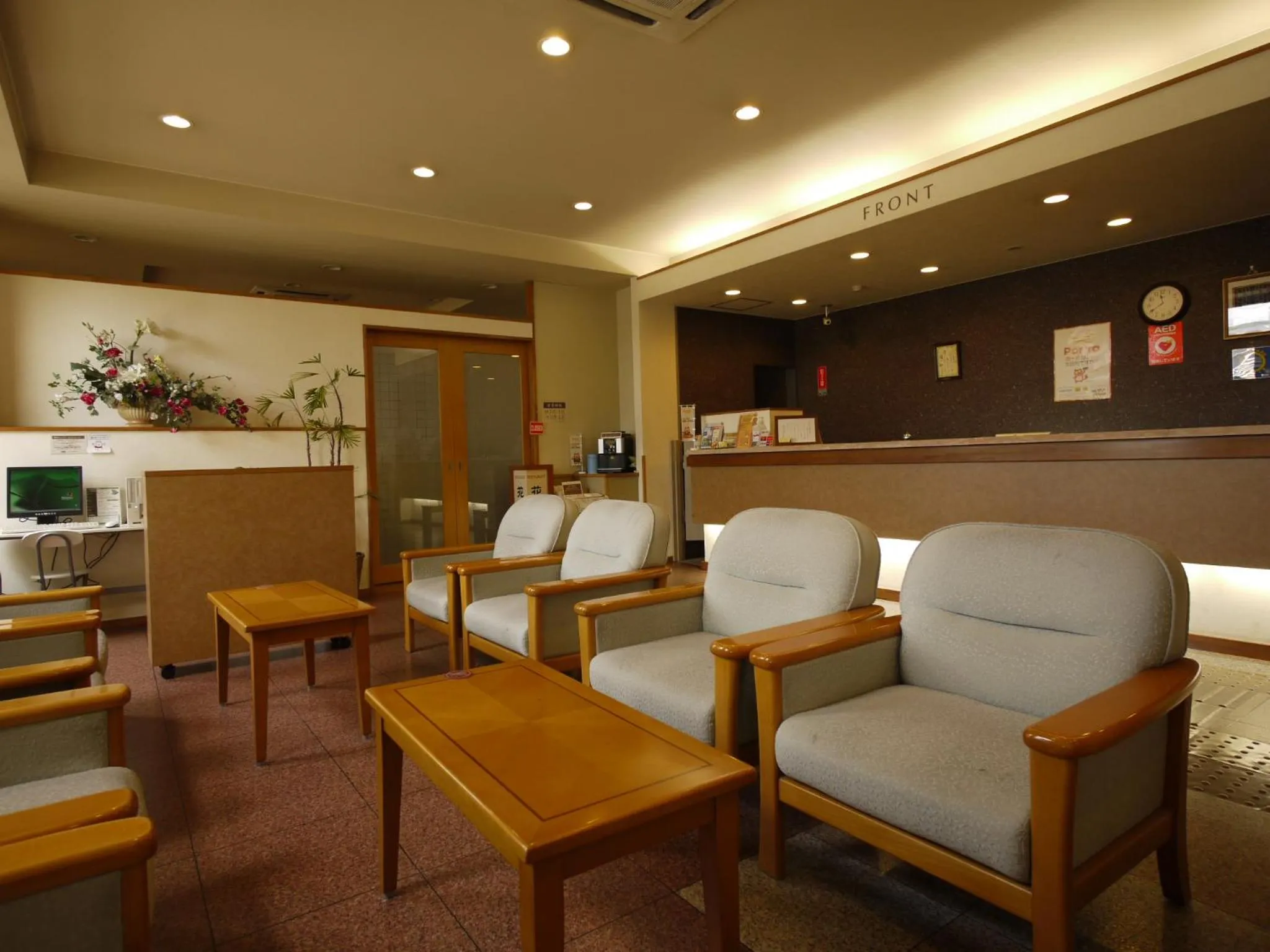 Lobby or reception in Hotel Route-Inn Yokkaichi