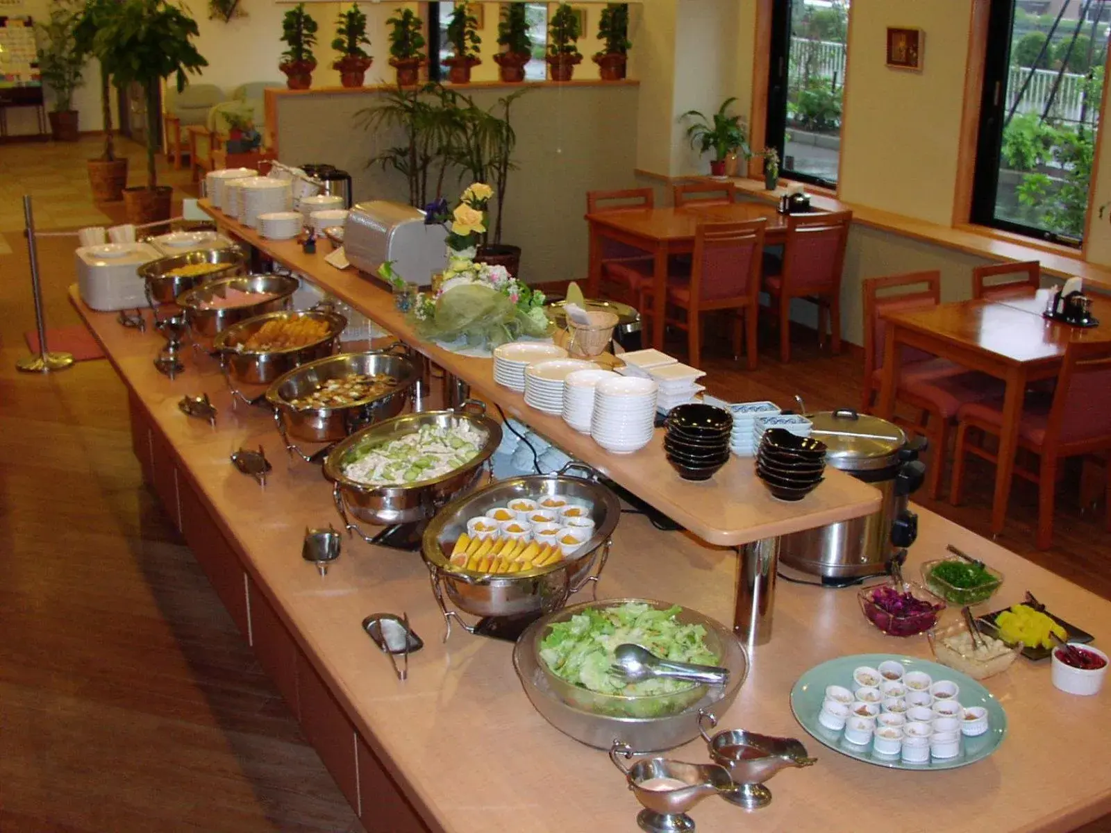 Buffet breakfast in Hotel Route-Inn Yokkaichi Buffet breakfast in Hotel Route-Inn Yokkaichi