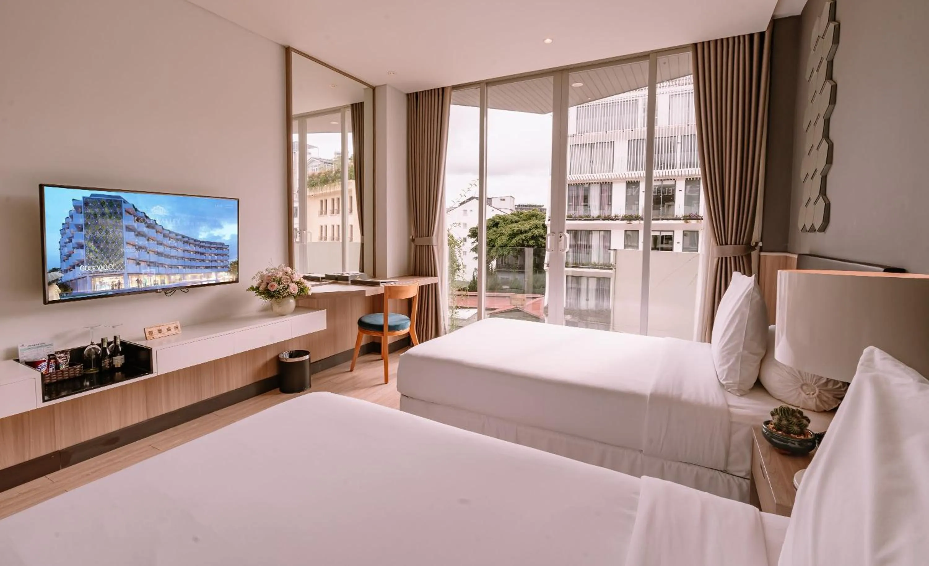 Bed in Golf Valley Hotel