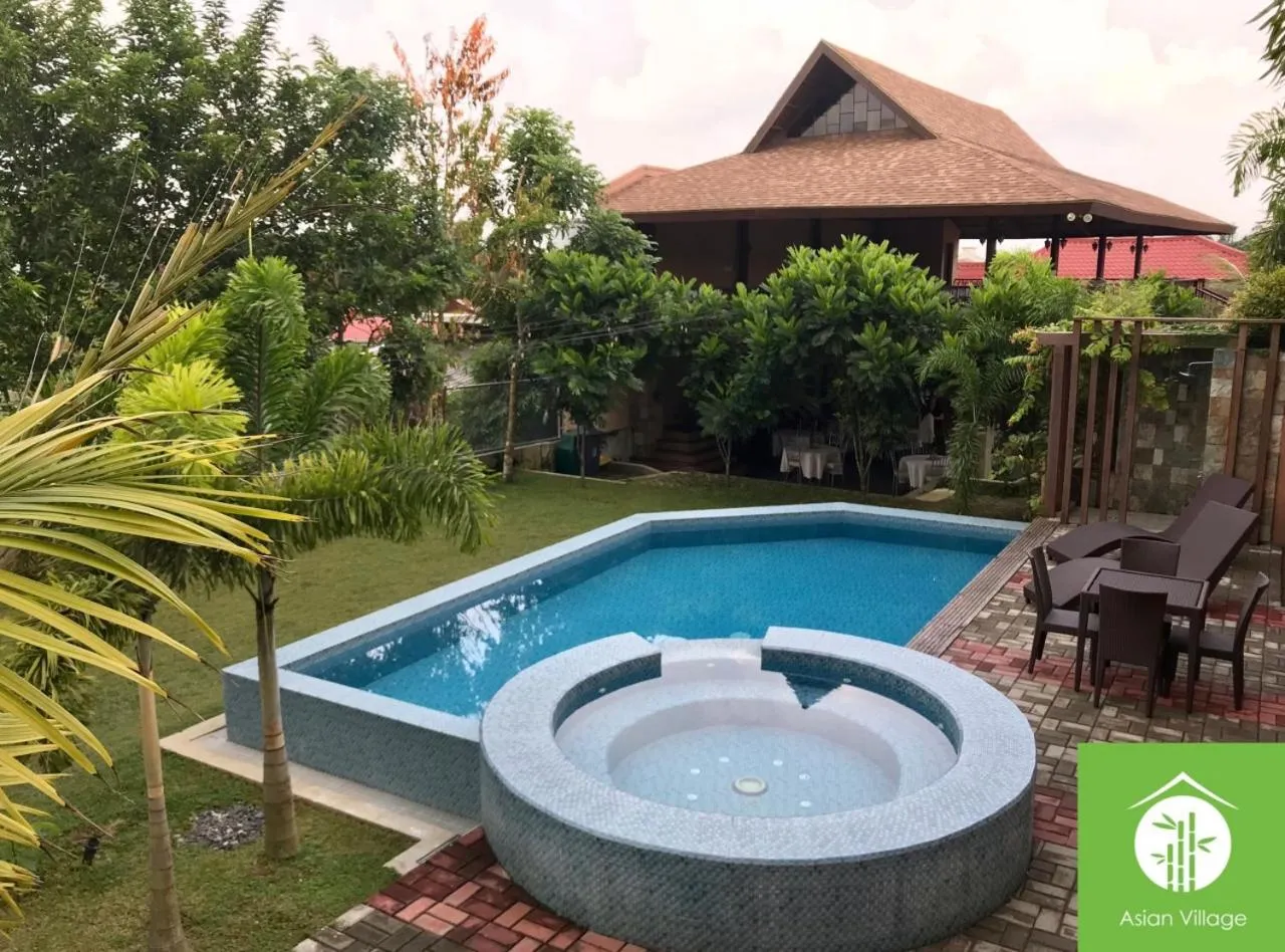 Swimming pool in Asian Village Tagaytay