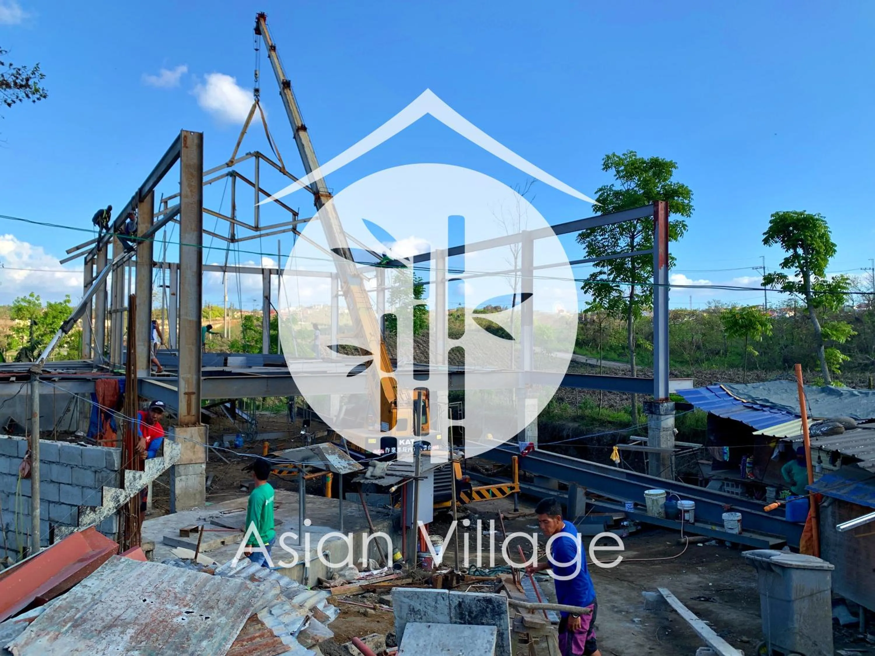 Property building in Asian Village Tagaytay