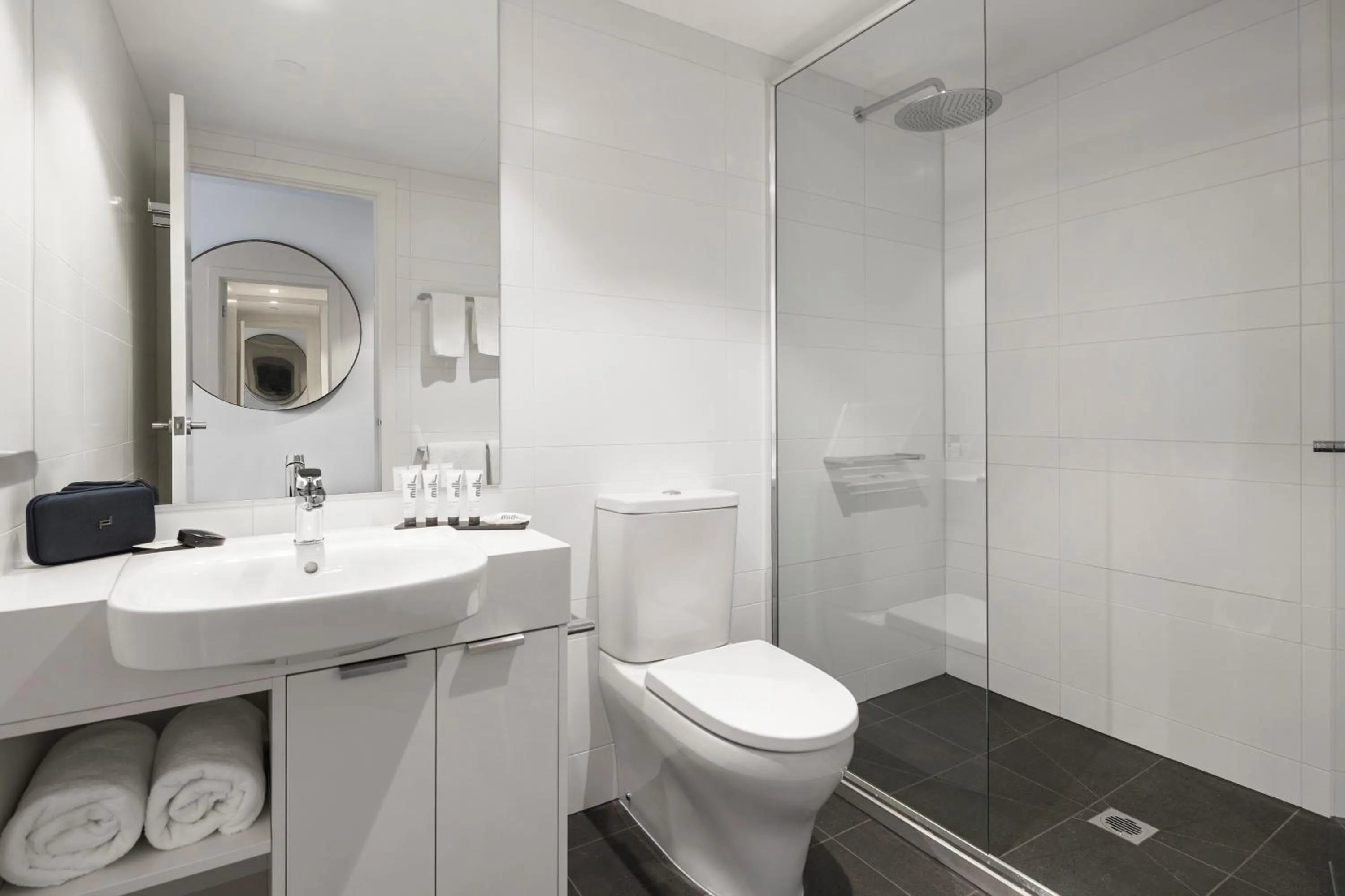 Shower in Quest St Kilda Road