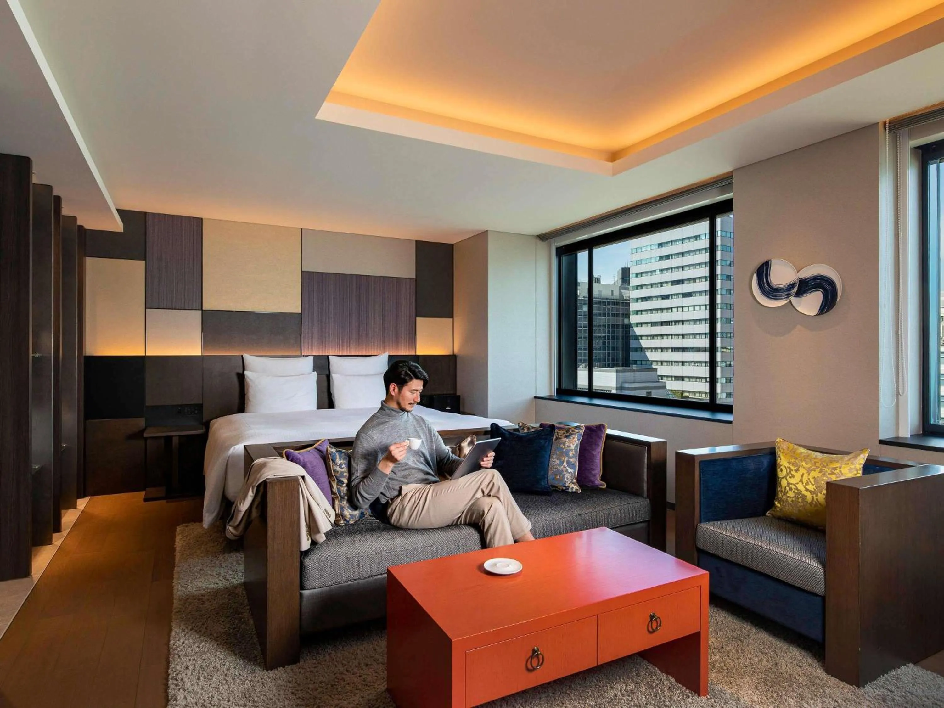 Bedroom, Bed in Pullman Tokyo Tamachi