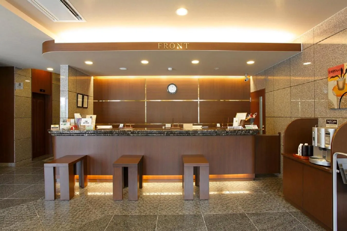 Lobby or reception in Hotel Route-Inn Ichinomiya Ekimae