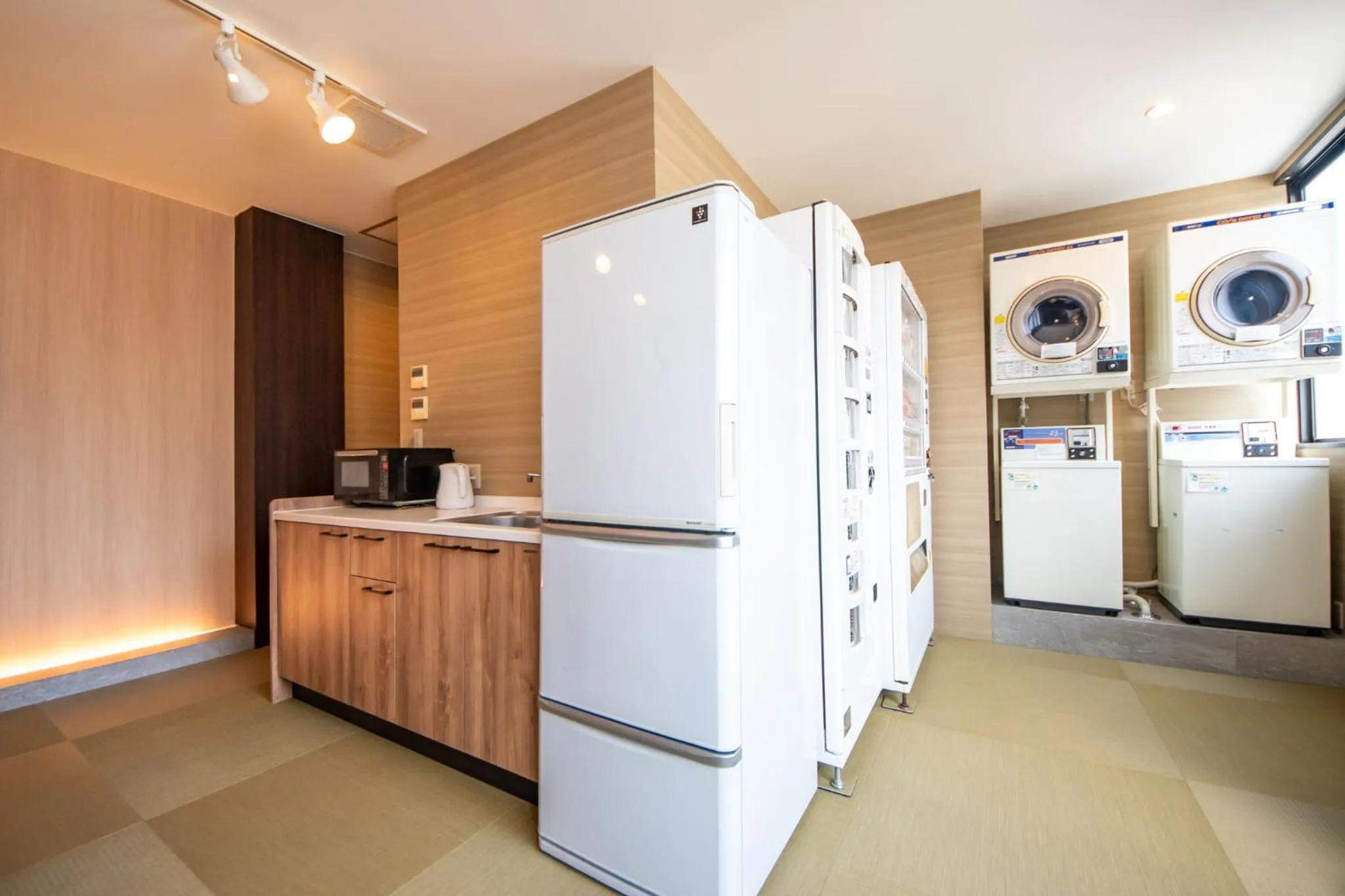 Kitchen or kitchenette in Hotel Base Nara