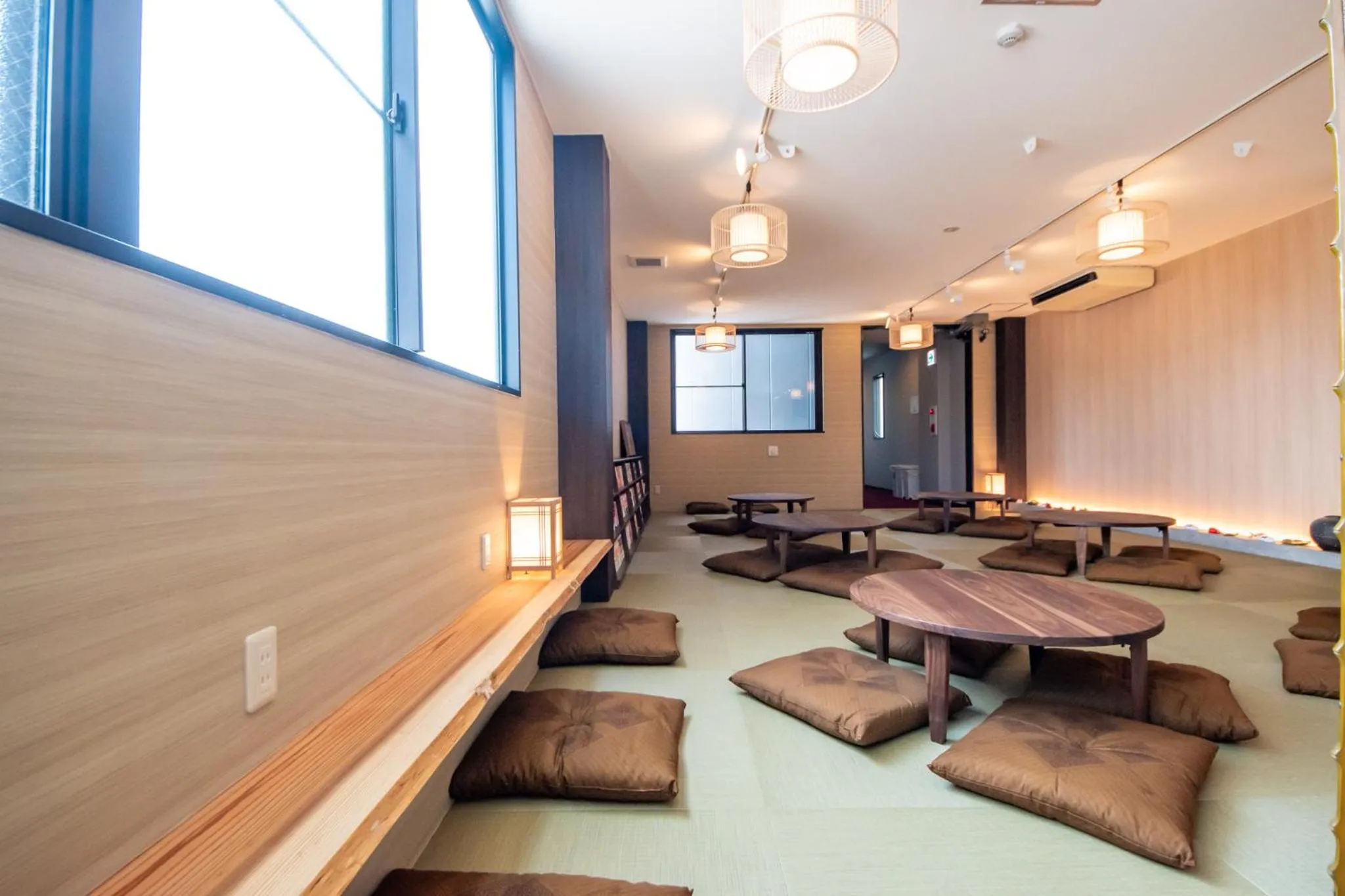 Communal lounge/ TV room in Hotel Base Nara