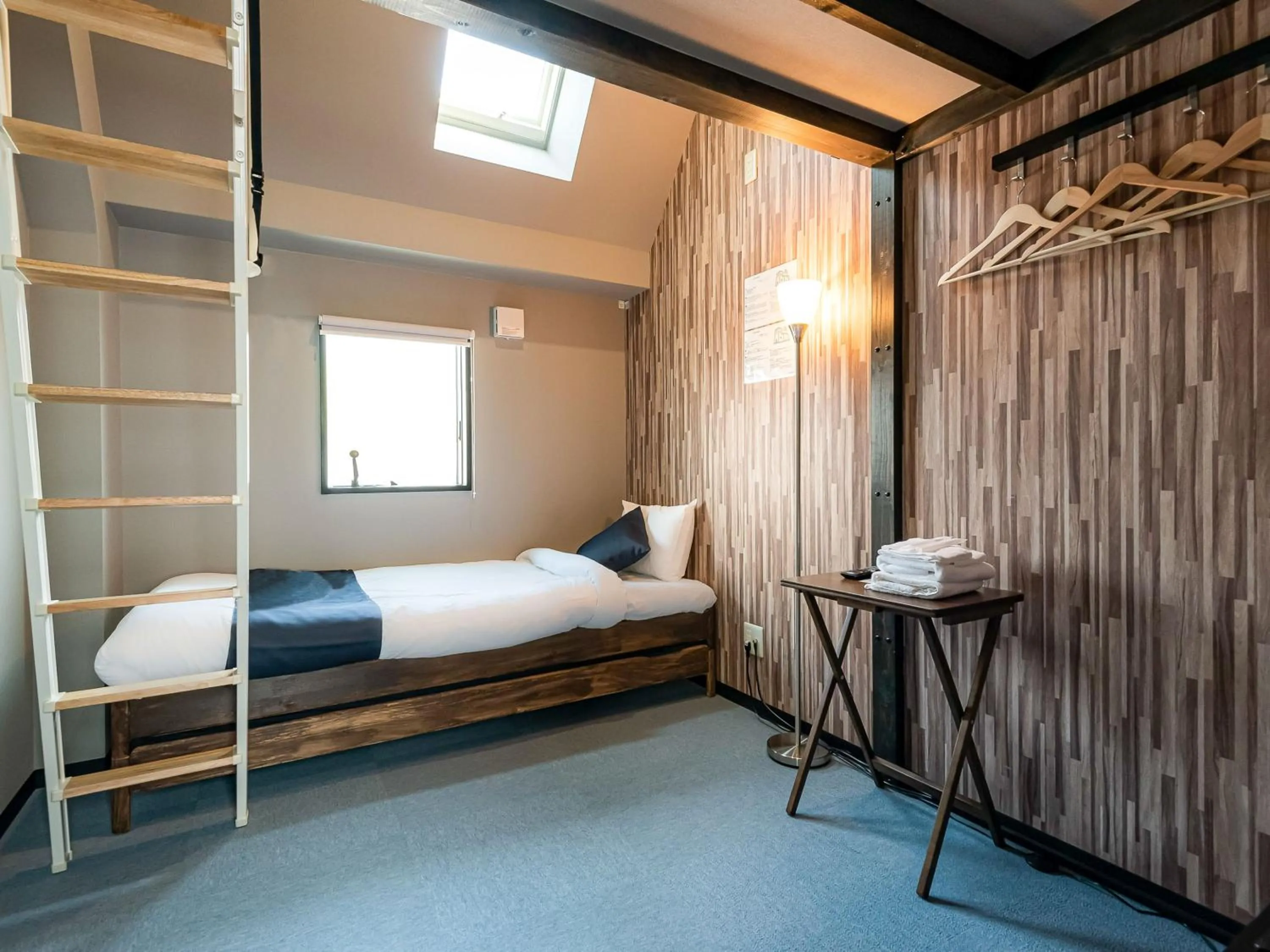 Twin Room with Shared Bathroom - single occupancy in Hotel Base Nara