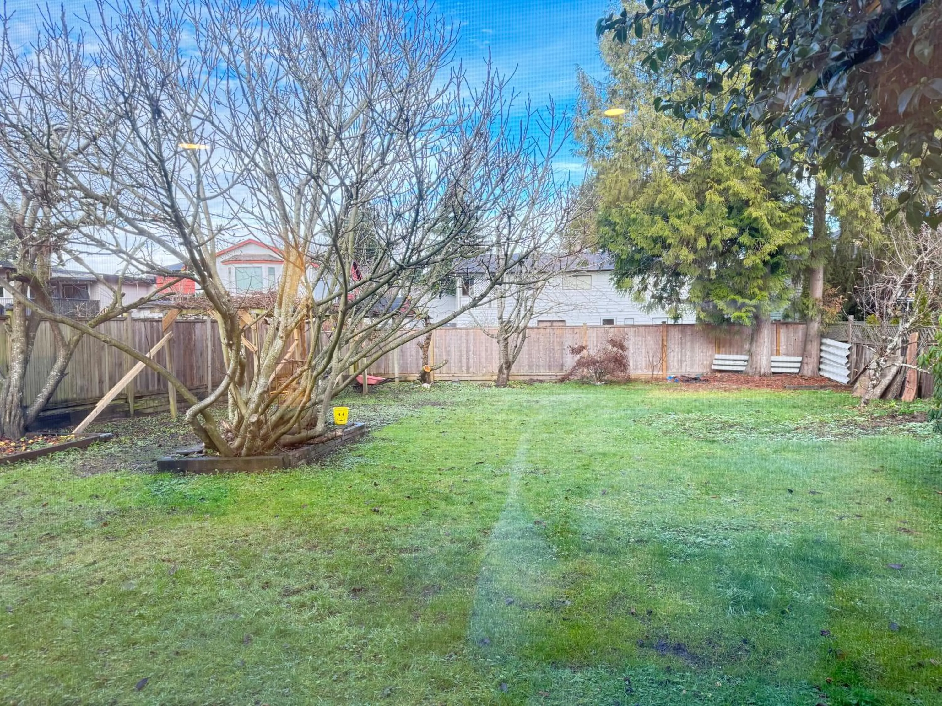 Garden in Quite House near the Vancouver Airport