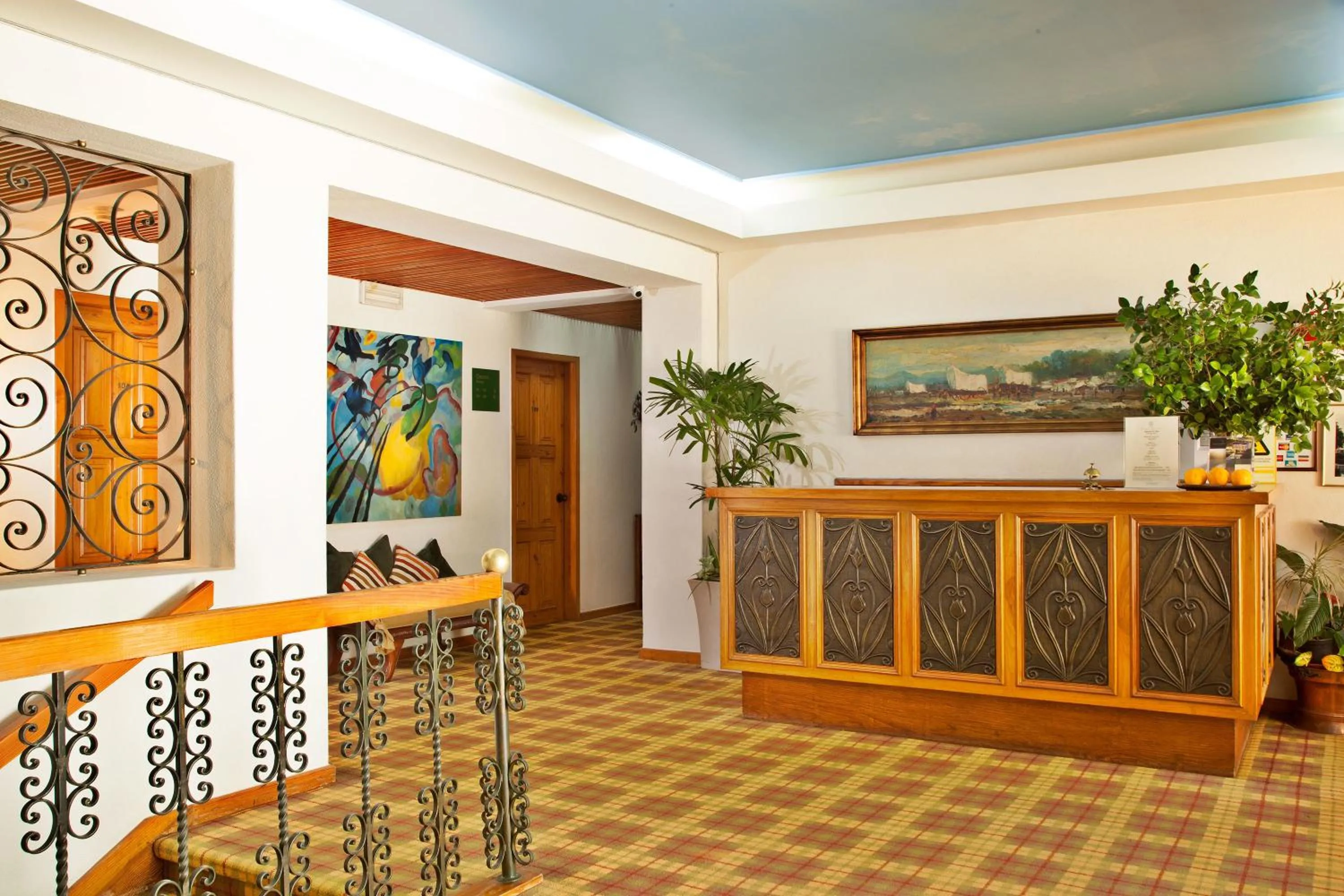 Lobby or reception in Lago Azul Eco Hotel