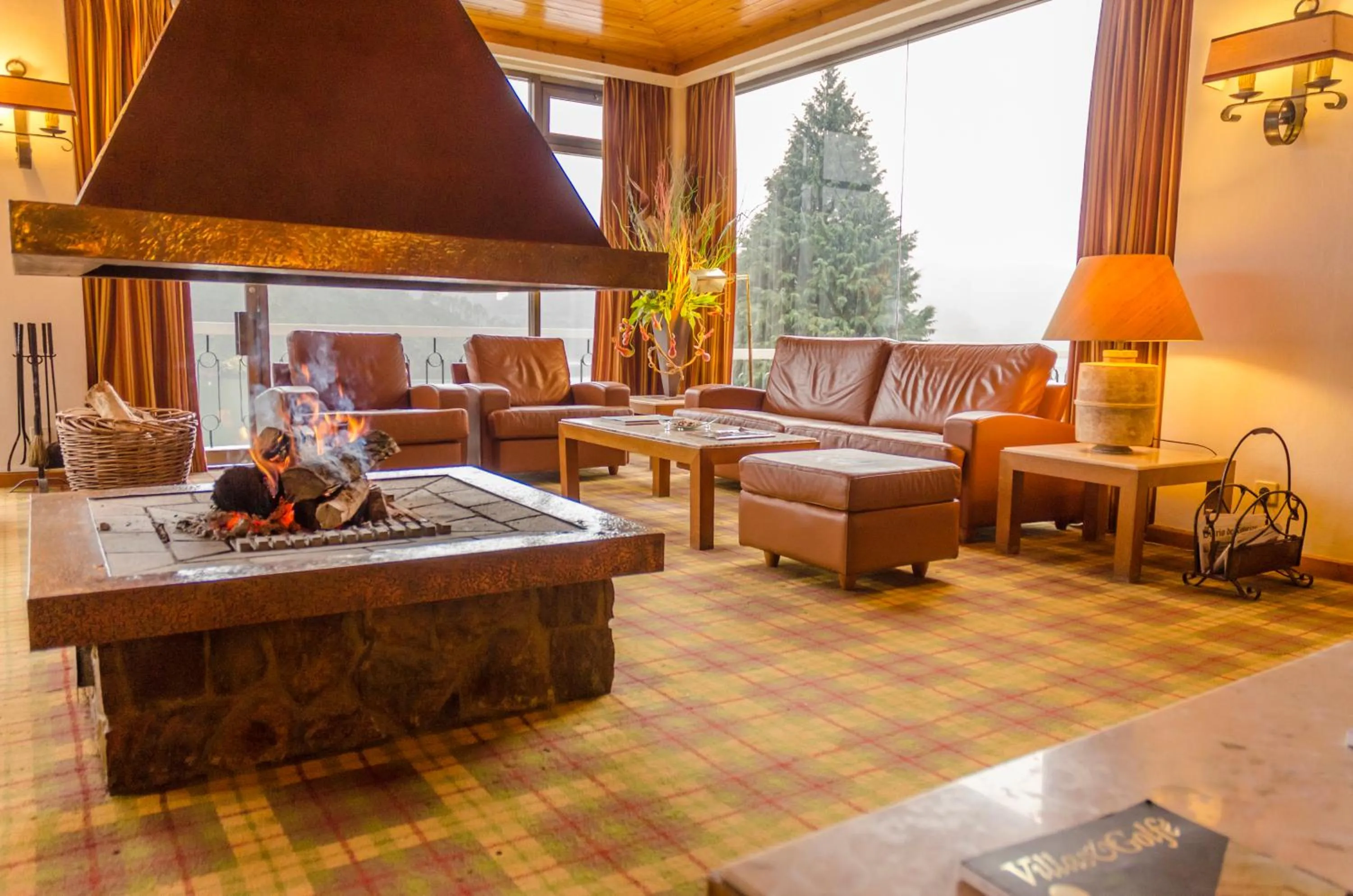 Living room in Lago Azul Eco Hotel