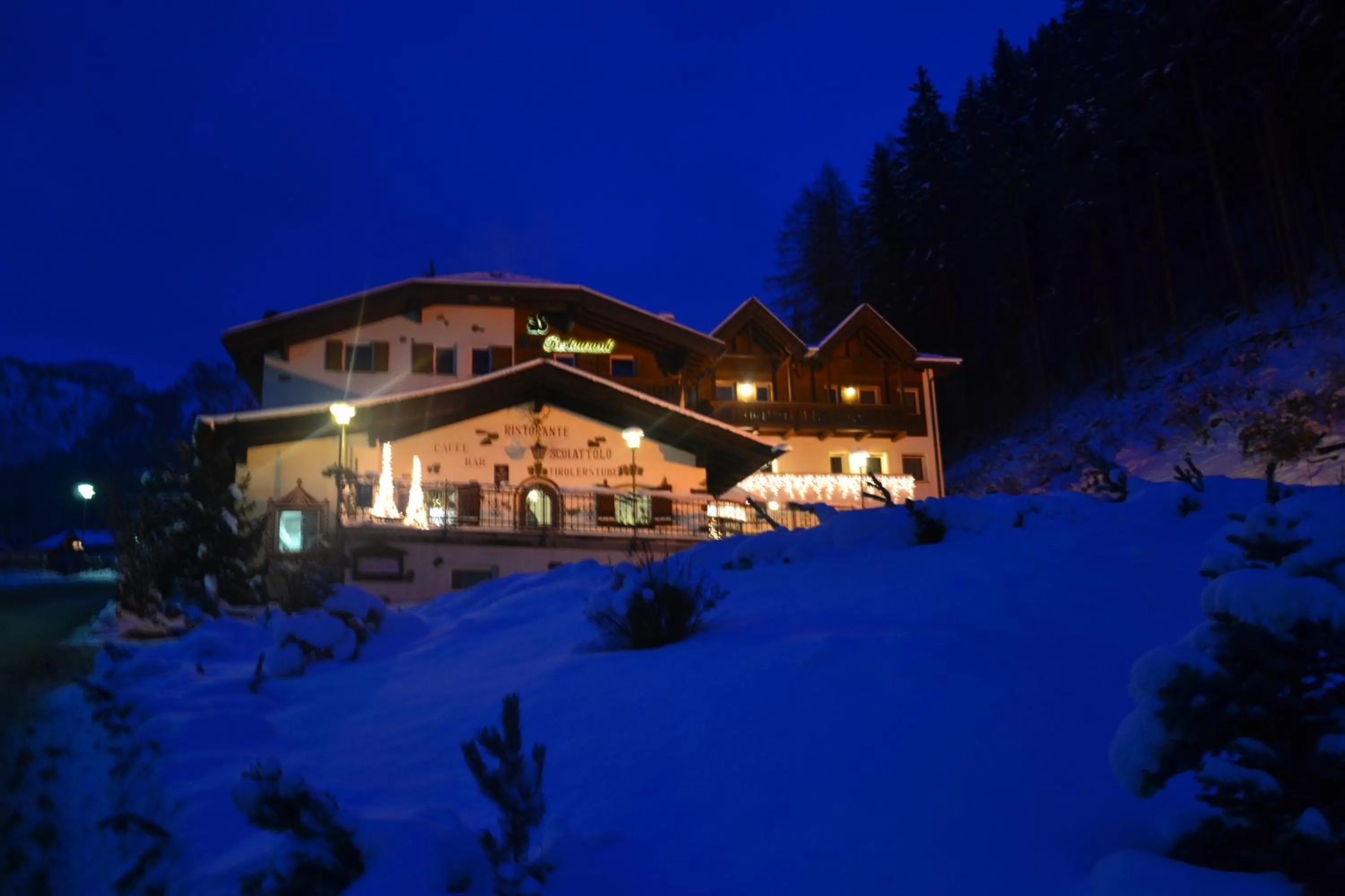 Night in Hotel Scoiattolo