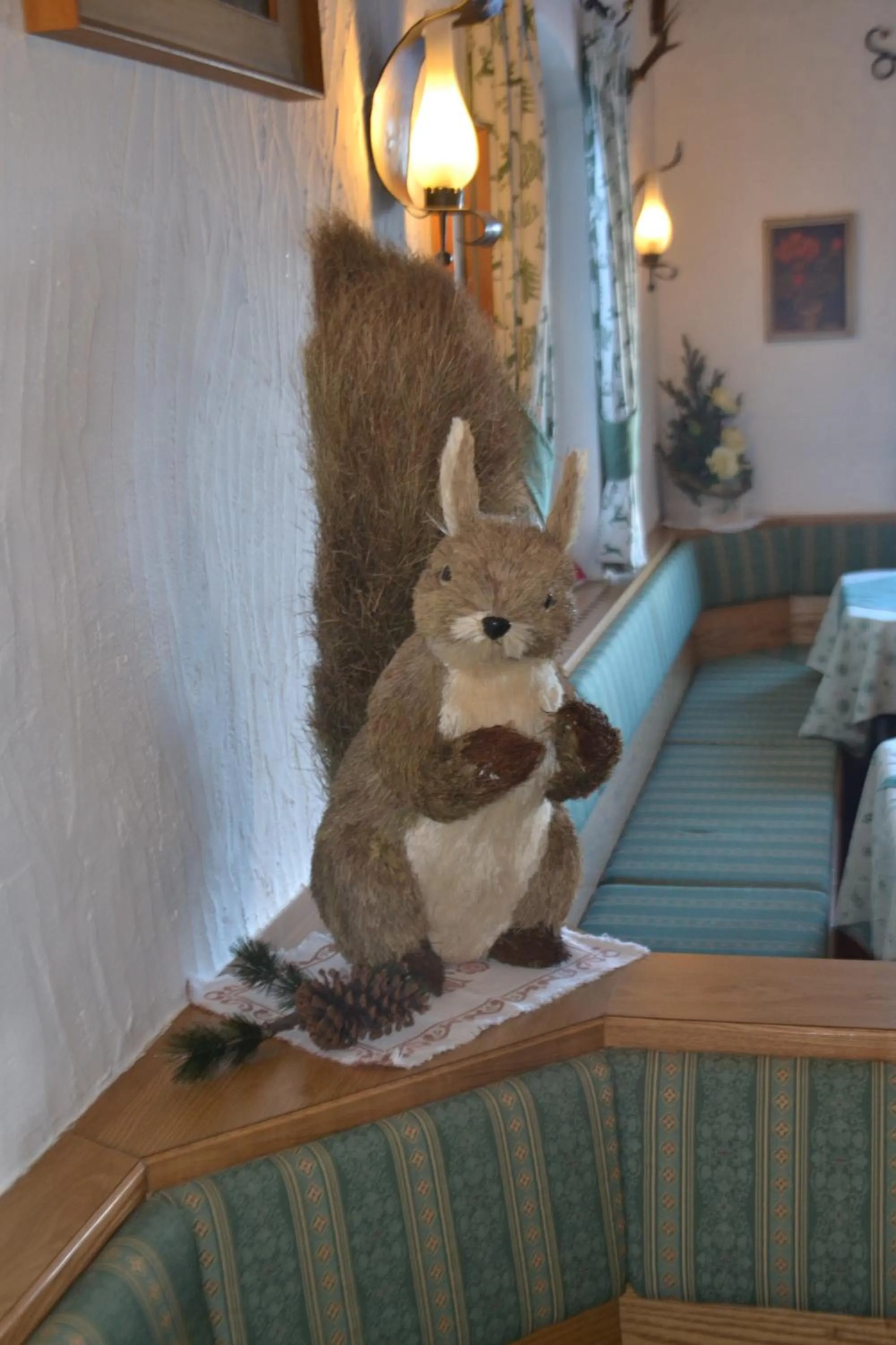 Decorative detail in Hotel Scoiattolo