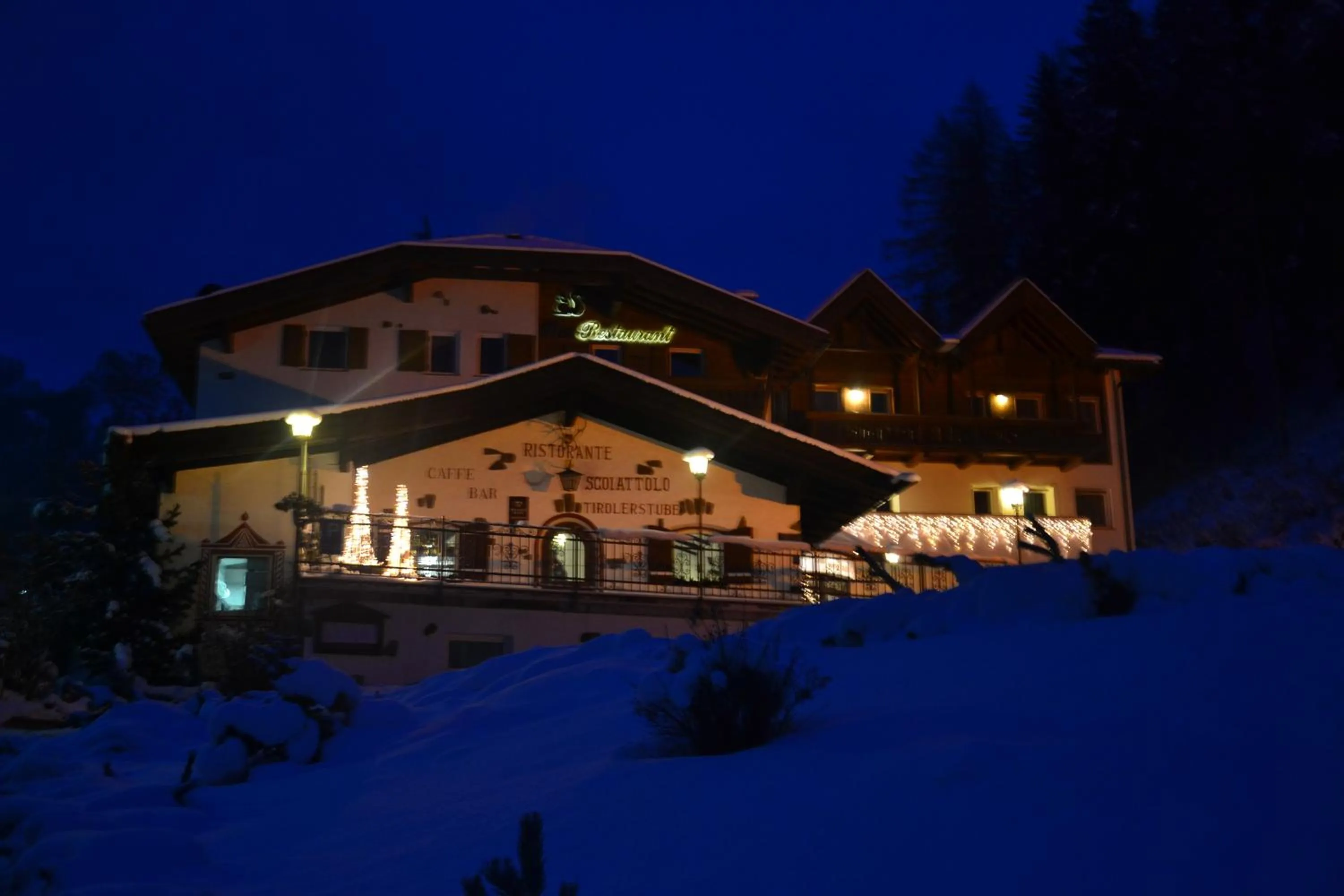 Night in Hotel Scoiattolo