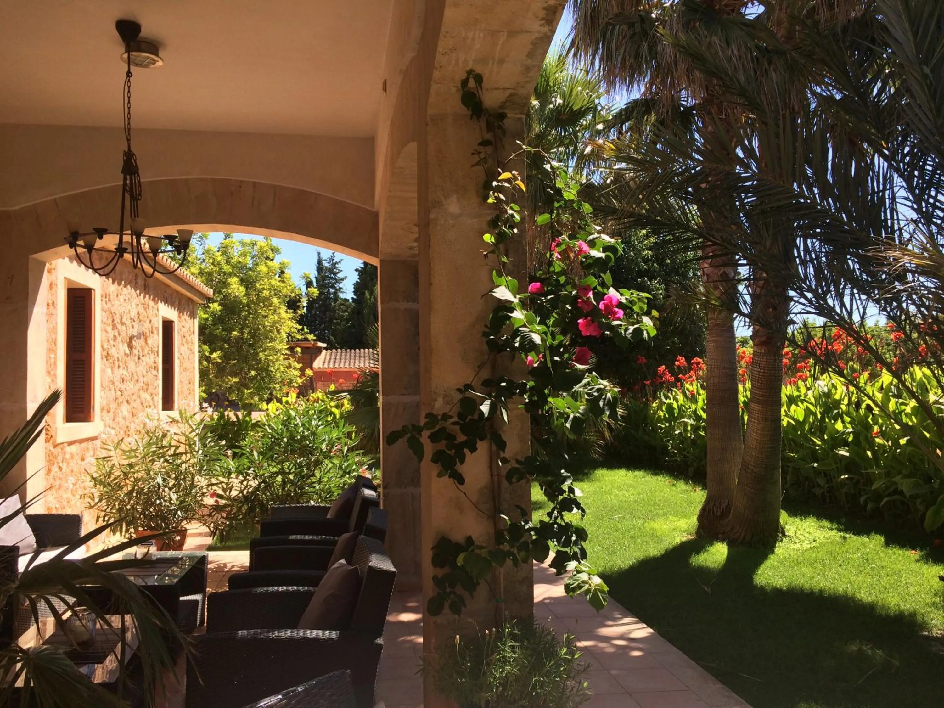 Garden in Villa Sampoli - Agroturismo Son Sampoli - Adults only