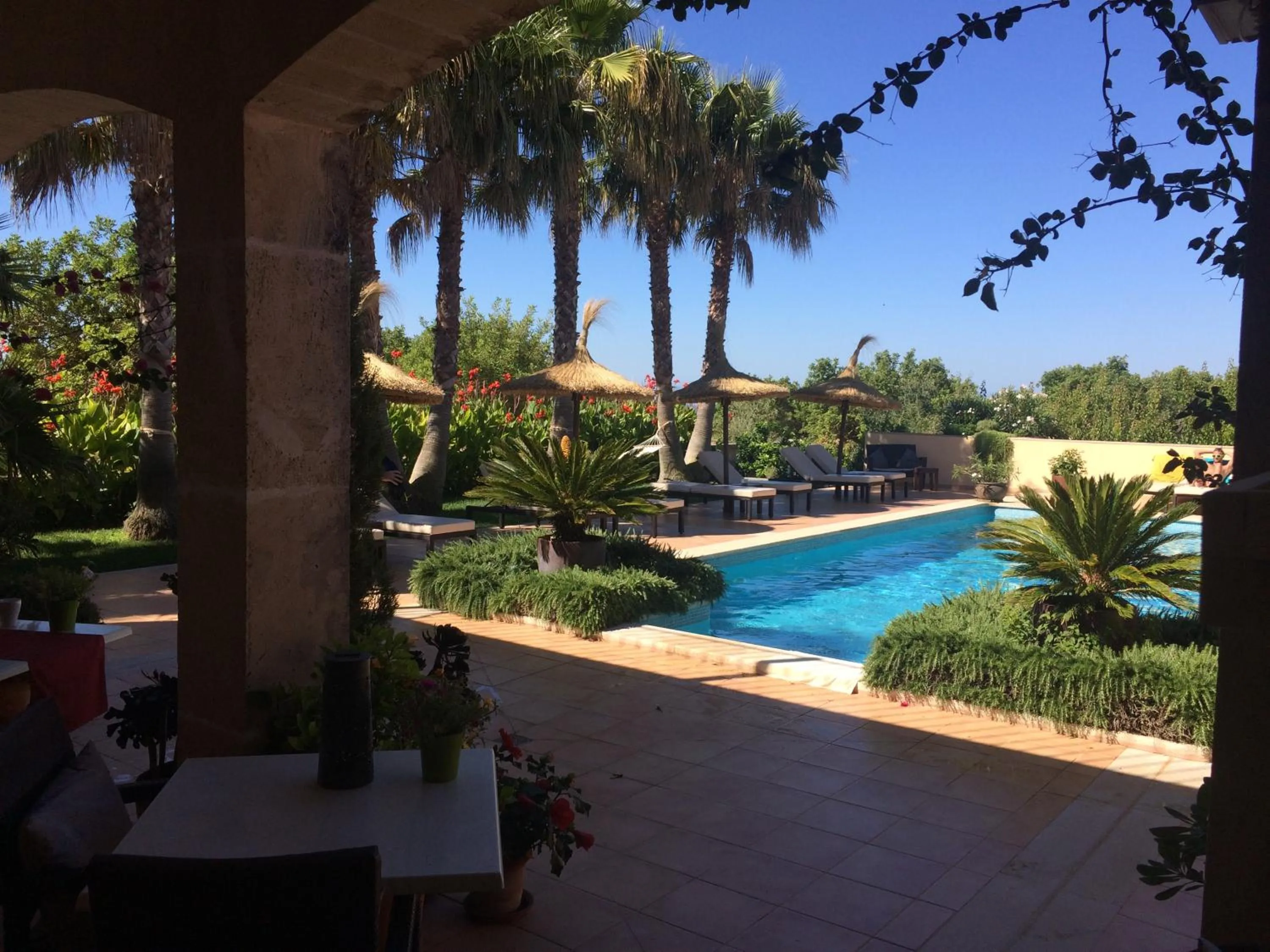 Pool view, Swimming Pool in Villa Sampoli - Agroturismo Son Sampoli - Adults only