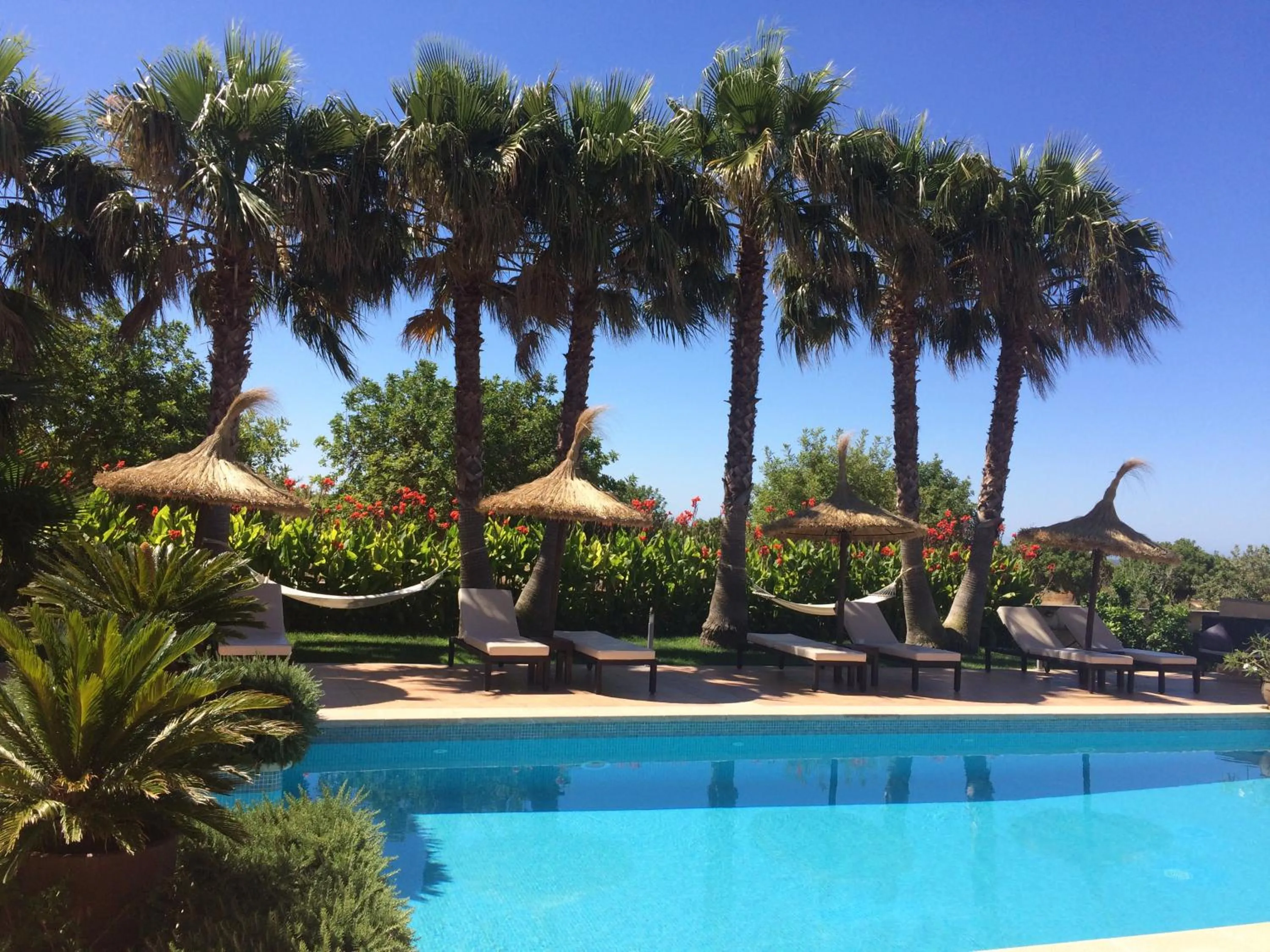 Pool view, Swimming Pool in Villa Sampoli - Agroturismo Son Sampoli - Adults only