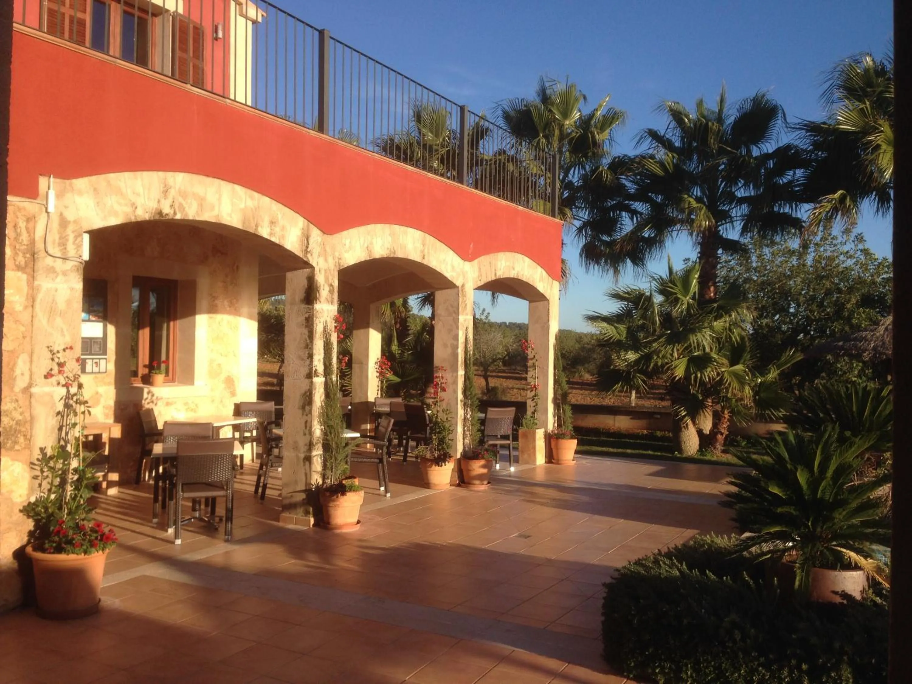 Balcony/Terrace in Villa Sampoli - Agroturismo Son Sampoli - Adults only