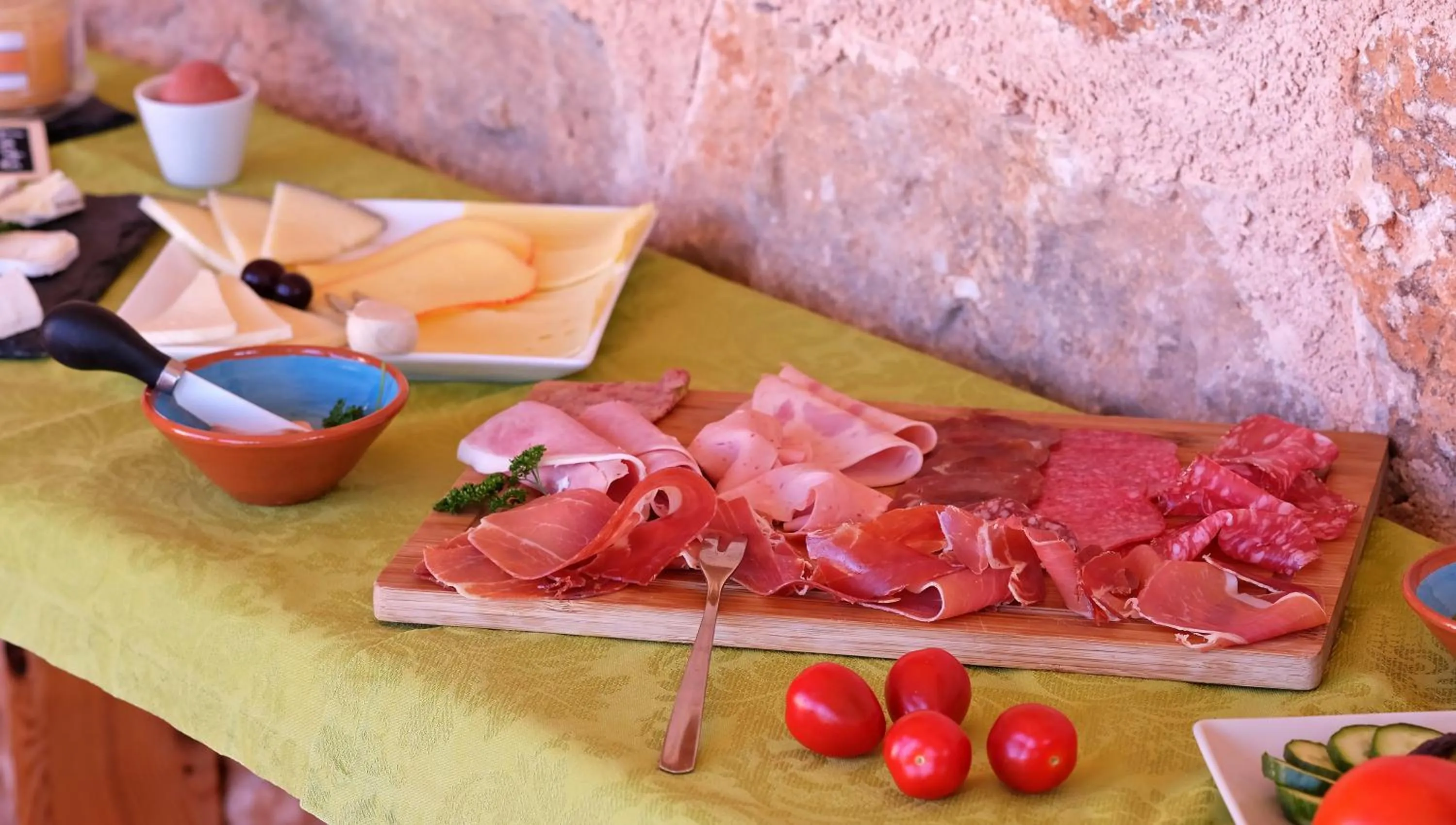 Buffet breakfast, Food in Villa Sampoli - Agroturismo Son Sampoli - Adults only