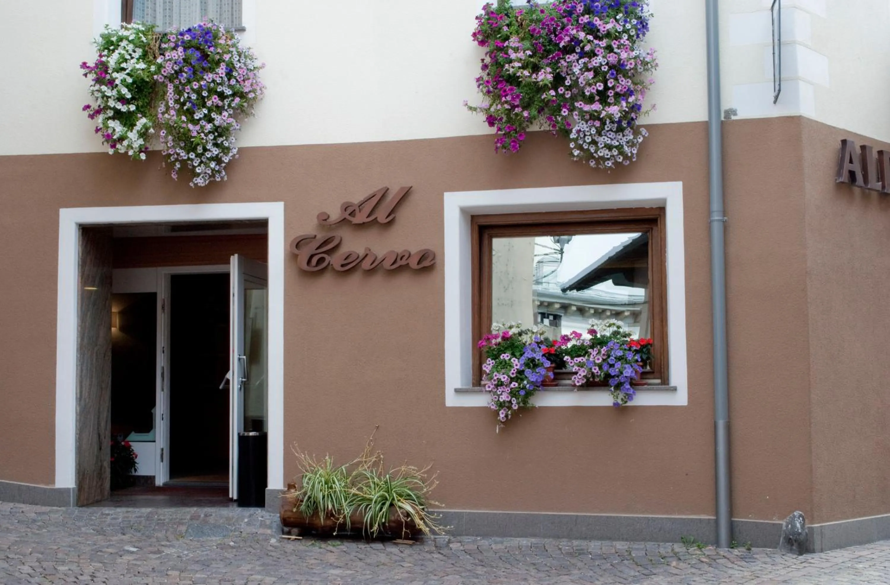 Facade/entrance in Hotel Al Cervo