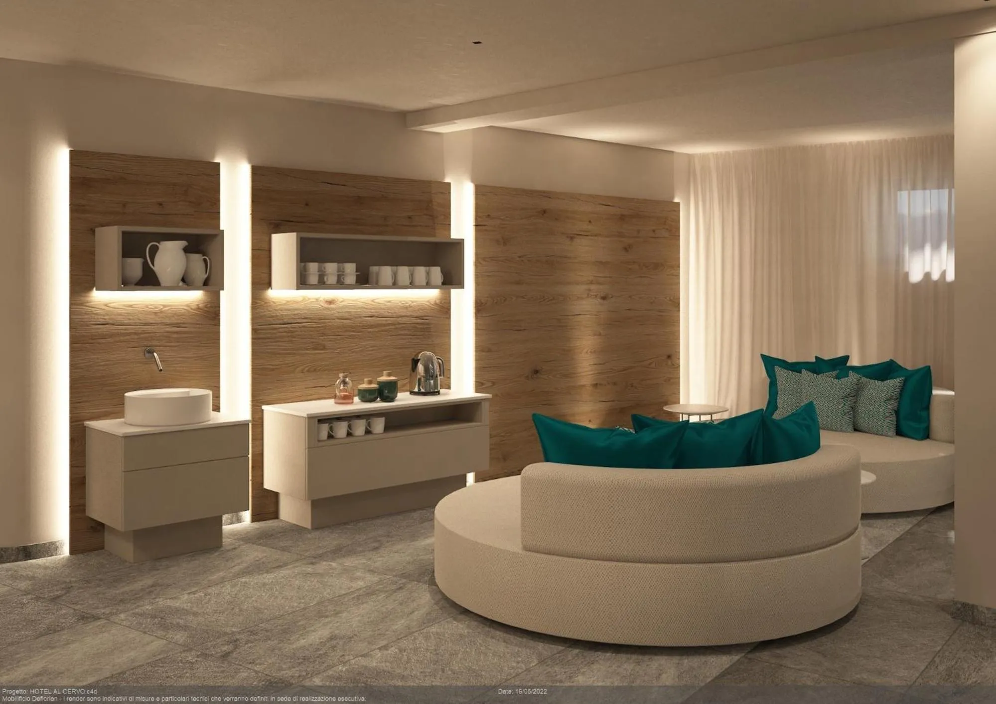 Spa and wellness centre/facilities in Hotel Al Cervo