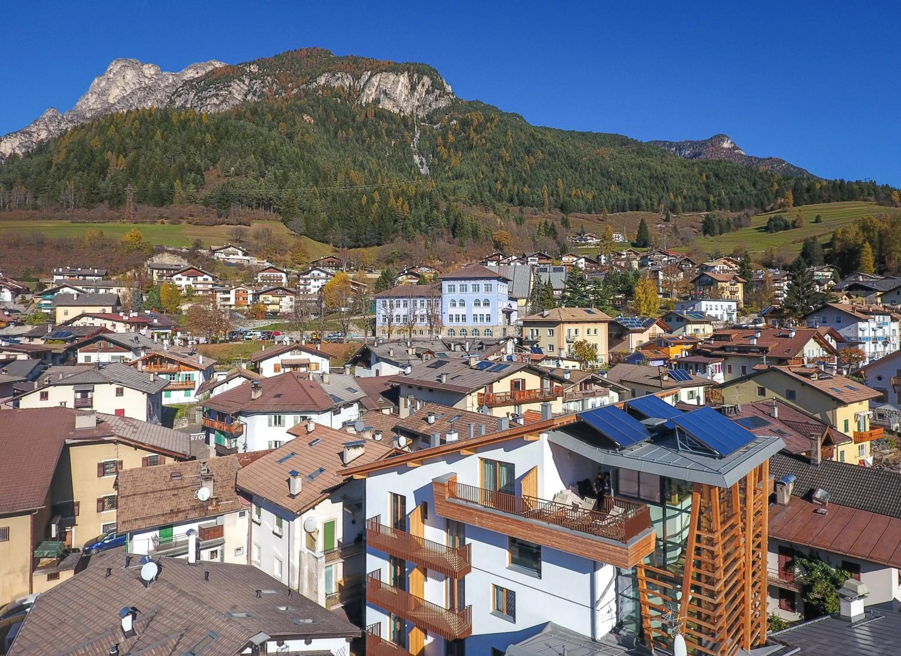 Property building in Hotel Al Cervo