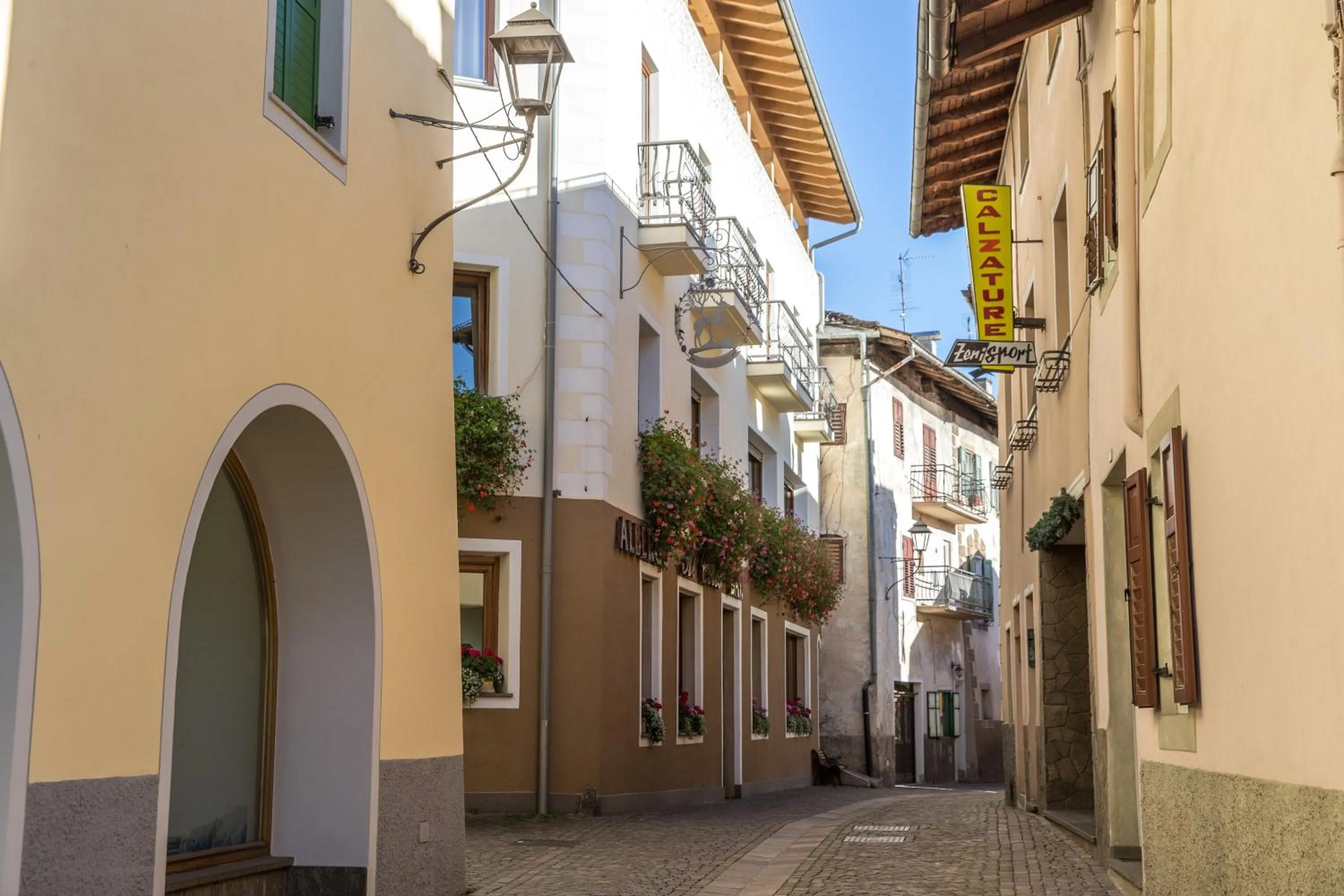 Property building in Hotel Al Cervo