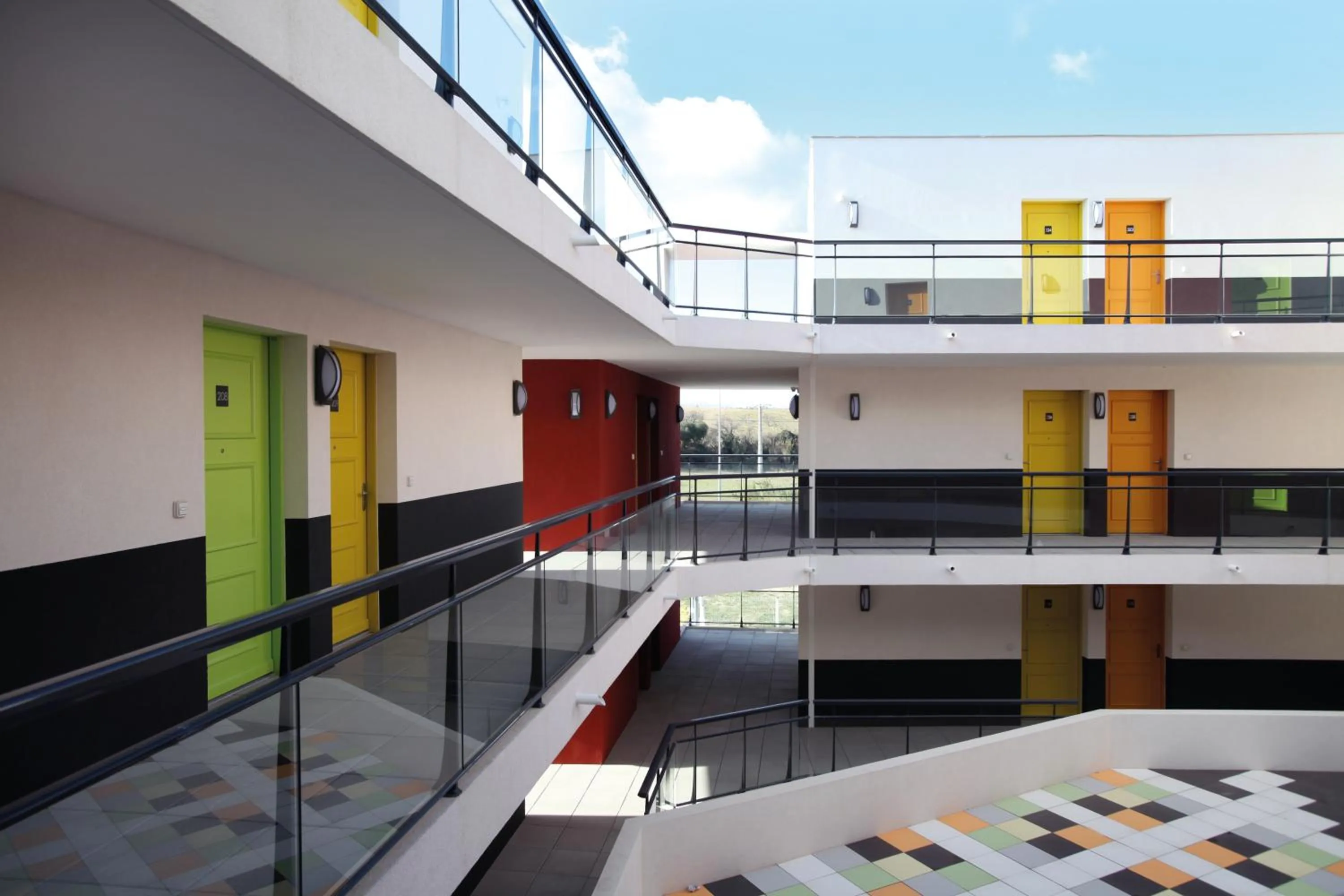 Bird's eye view in Résidence Les Portes d'Espagne