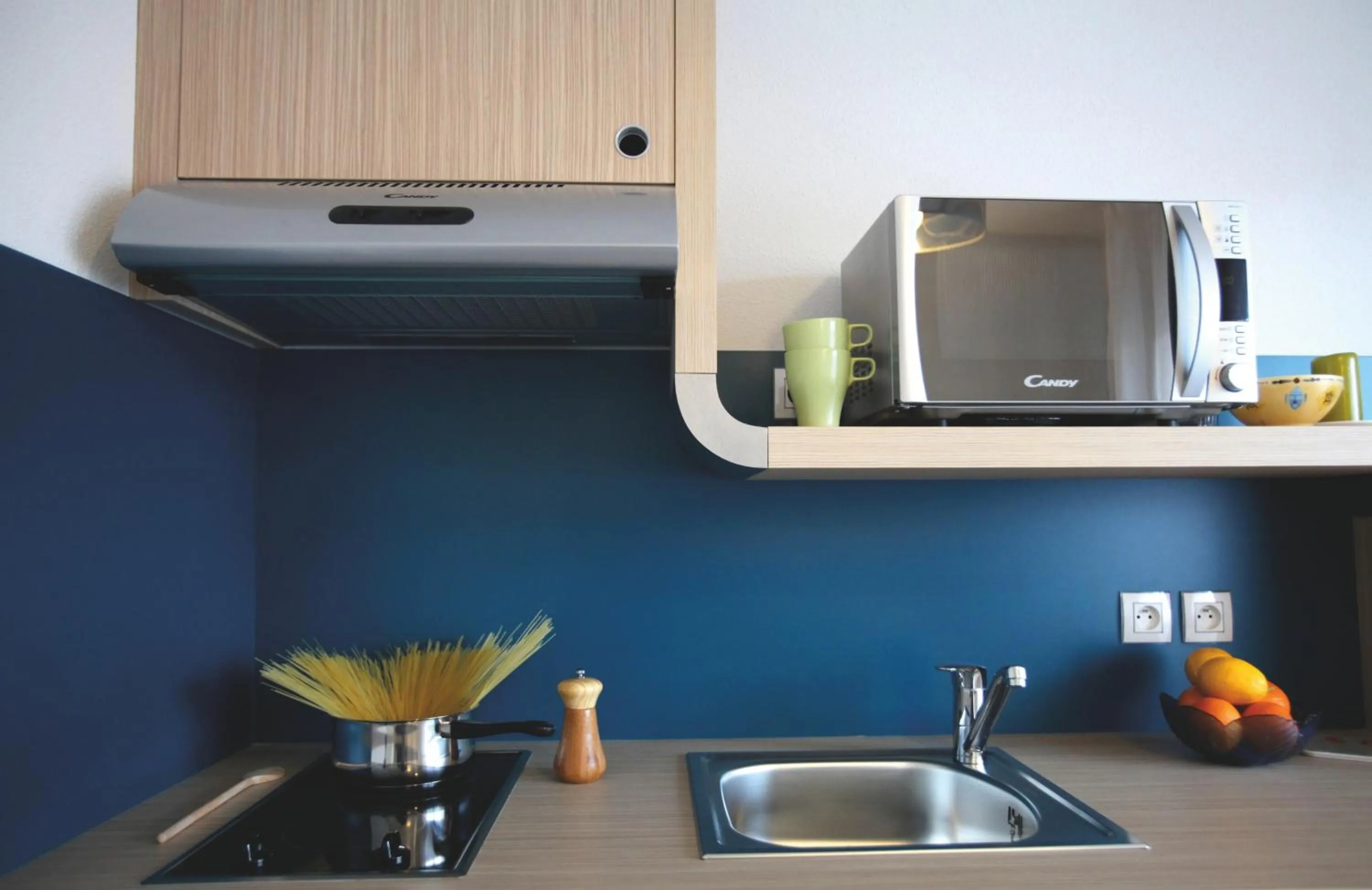 Kitchen or kitchenette in Résidence Les Portes d'Espagne