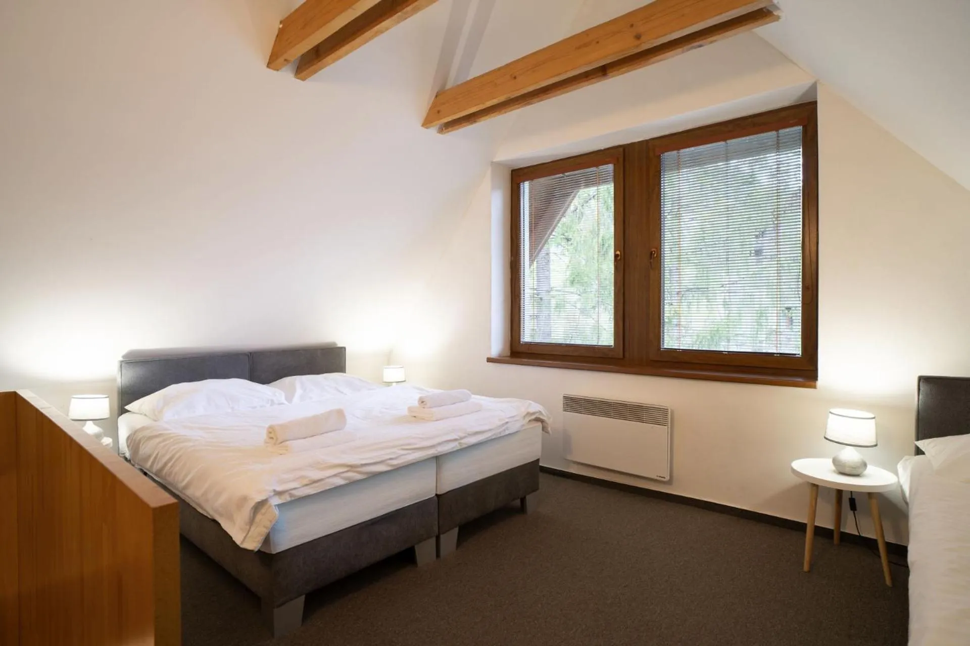 Bedroom, Bed in Apartmánový dom Fatrapark 1 s Wellness - Hlavná recepcia