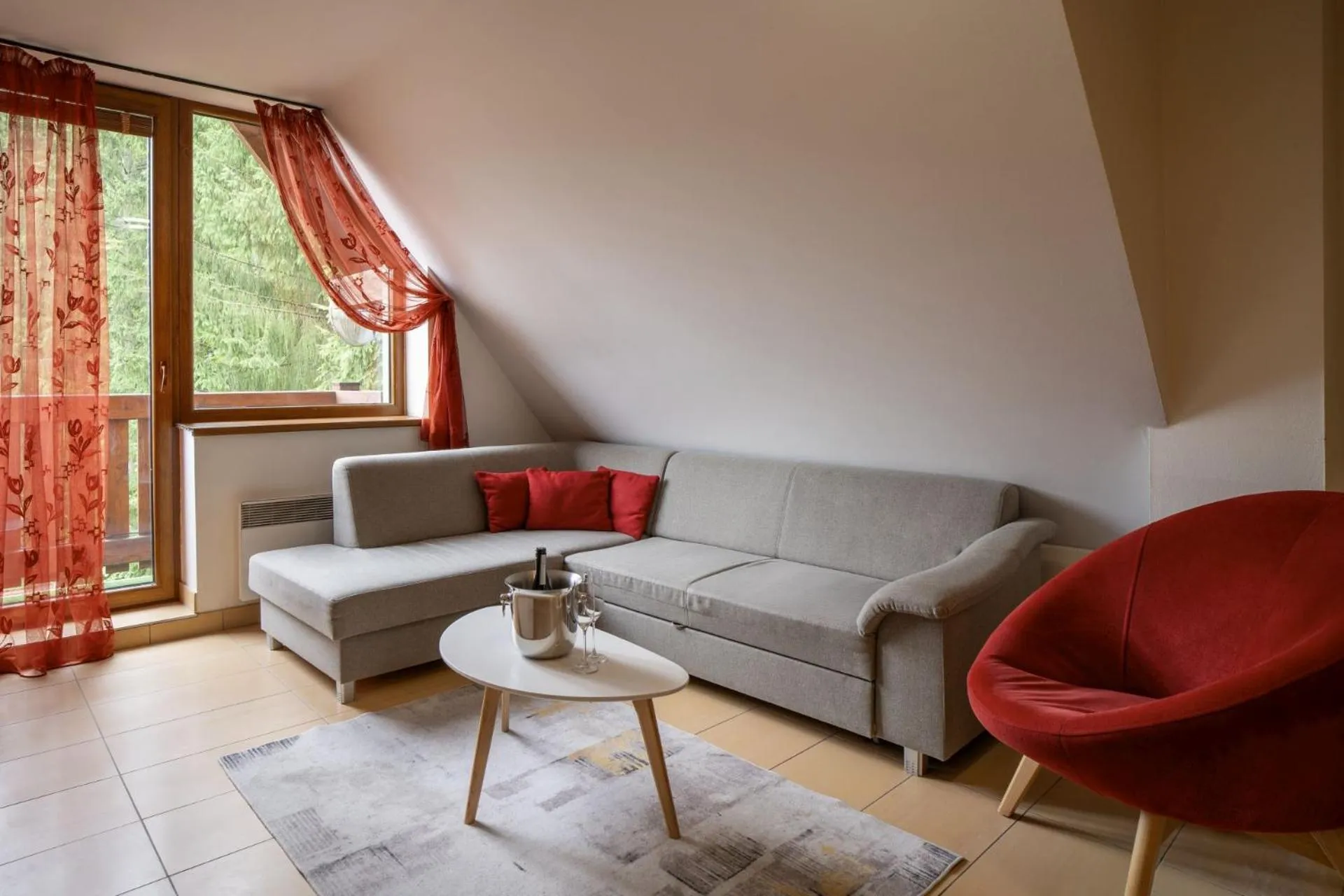 Living room in Apartmánový dom Fatrapark 1 s Wellness - Hlavná recepcia