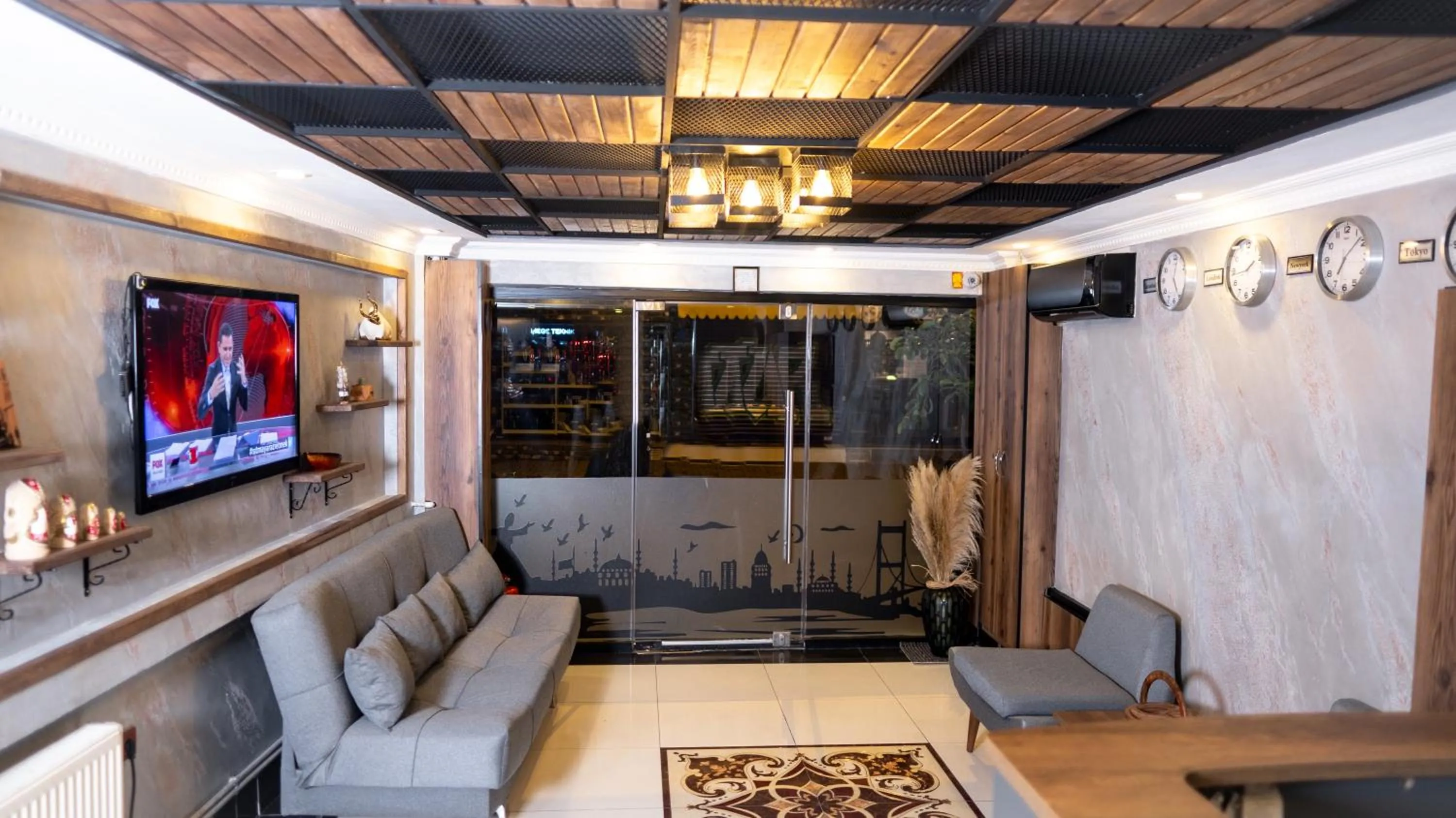 Living room in Insta Hotel Karakoy